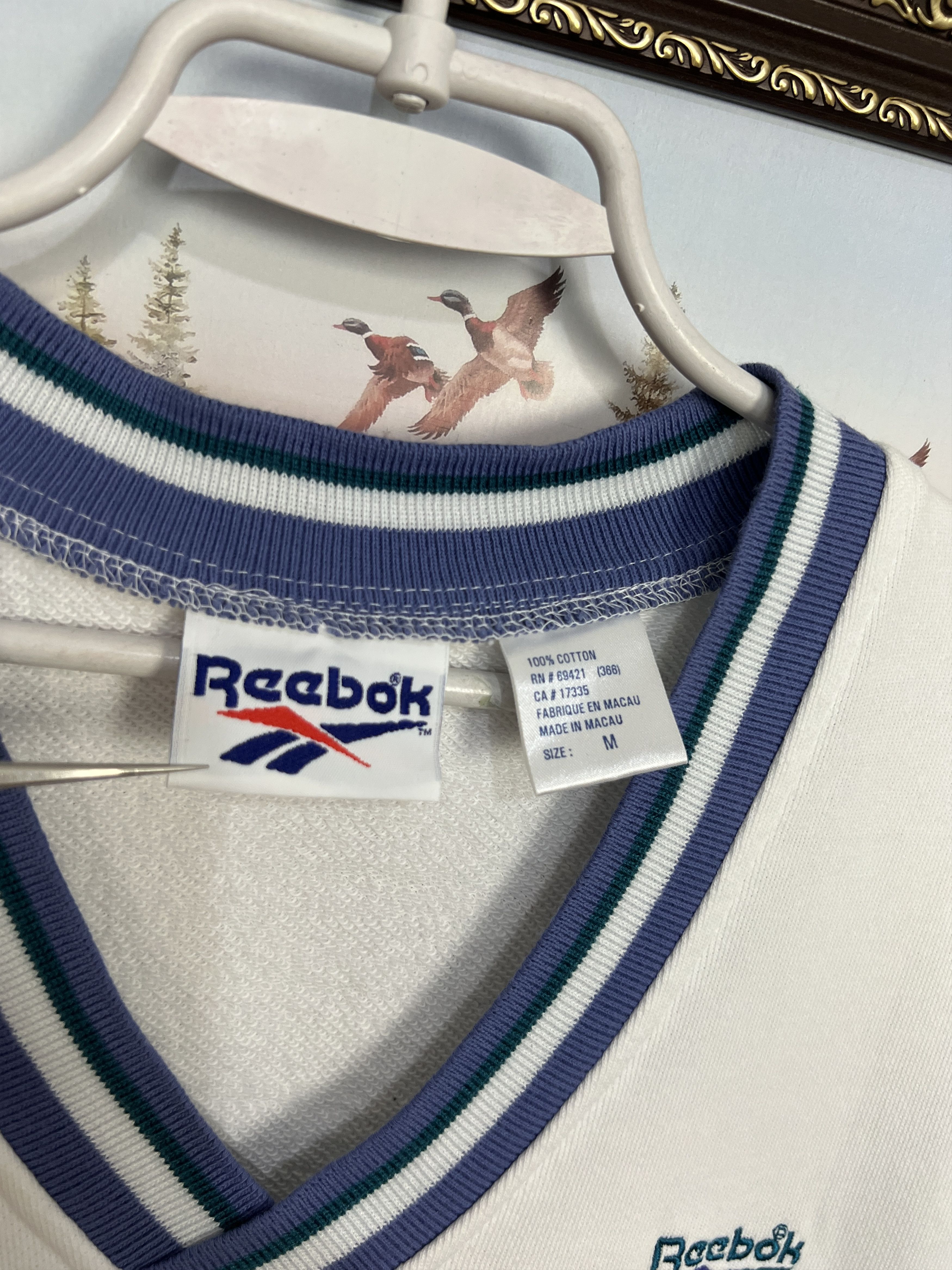 Reebok Vintage 90's Reebok Tennis Vest Jacket Edberg Lendl Agassi Size US M / EU 48-50 / 2 - 7 Thumbnail
