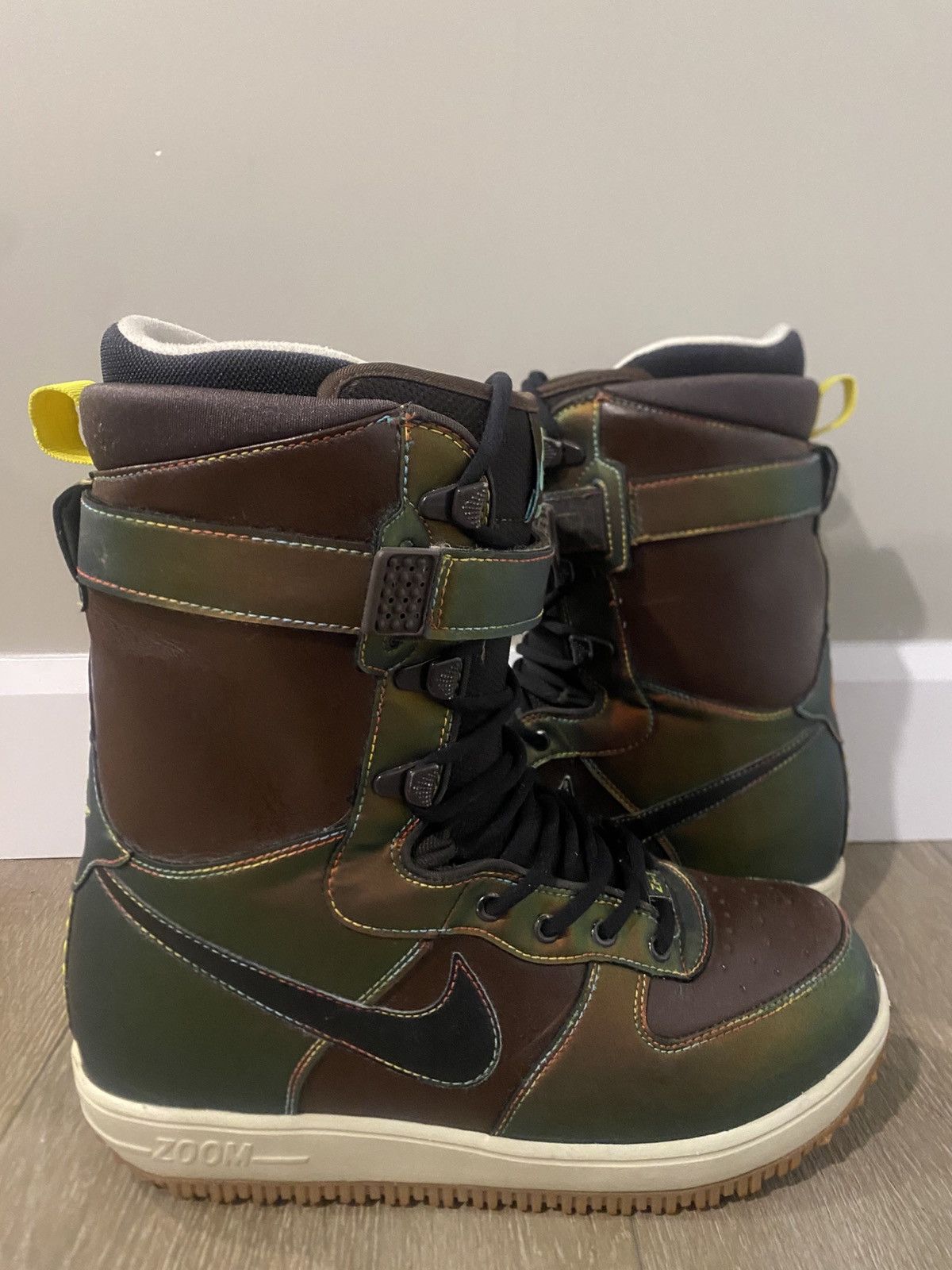 Nike Nike Zoom Force 1 Snowboard Boots Brown Size 8 334841