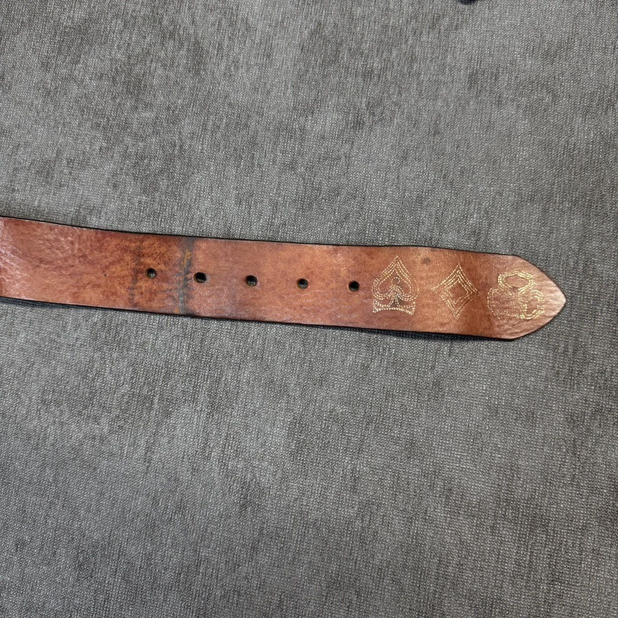 Diesel × Vintage Vintage Diesel Leather Belt rare Size ONE SIZE - 10 Thumbnail