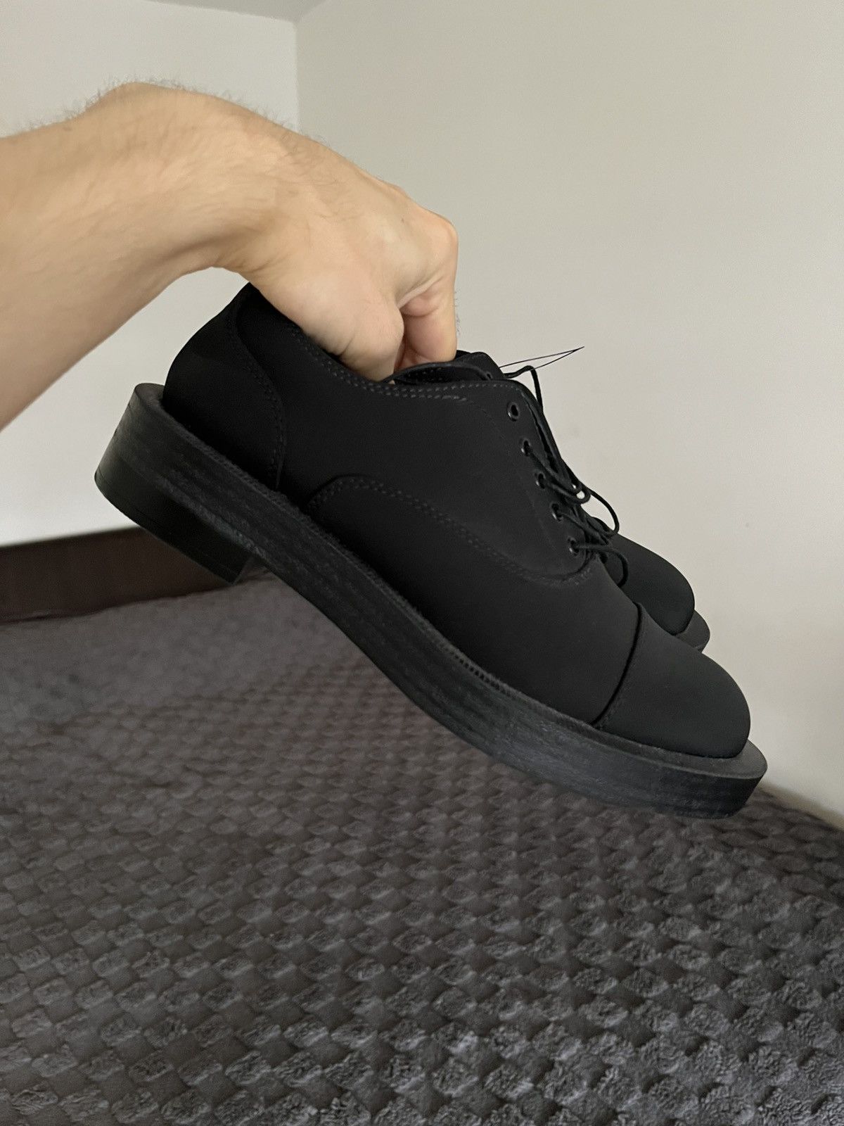 Clarks × Martine Rose Clarks x Martine Rose Oxford shoes black Size US 7 / IT 37 - 1 Thumbnail
