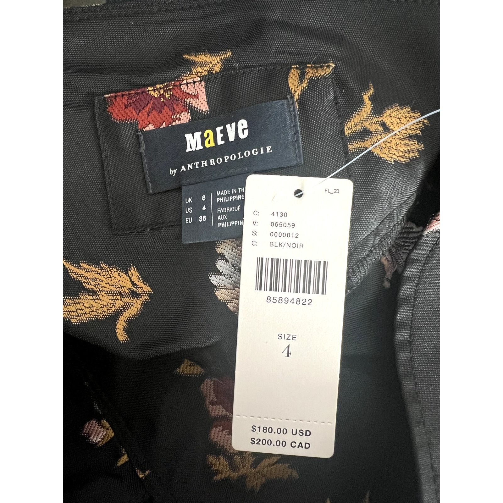 Maeve Sculpted V-Neck A-Line Mini Dress Size 4 is available for purchase on  au PAY Market - Imported Goods Online Store Co.Ltd. | au PAY Market -  Online Shopping Site