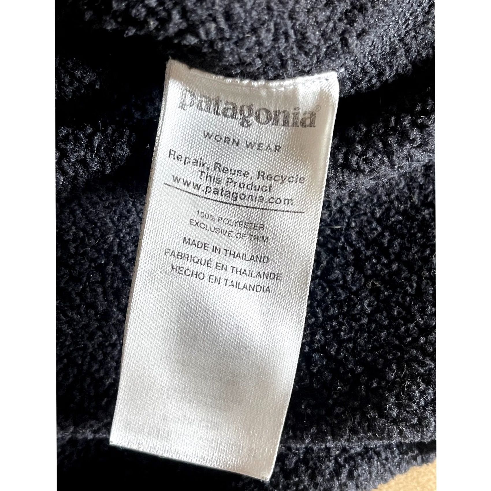 Patagonia VINTAGE Patagonia Women's Better Sweater 1/4 Zip Fleece Pullover Black L Pullover Women XS? Size L / US 10 / IT 46 - 7 Thumbnail