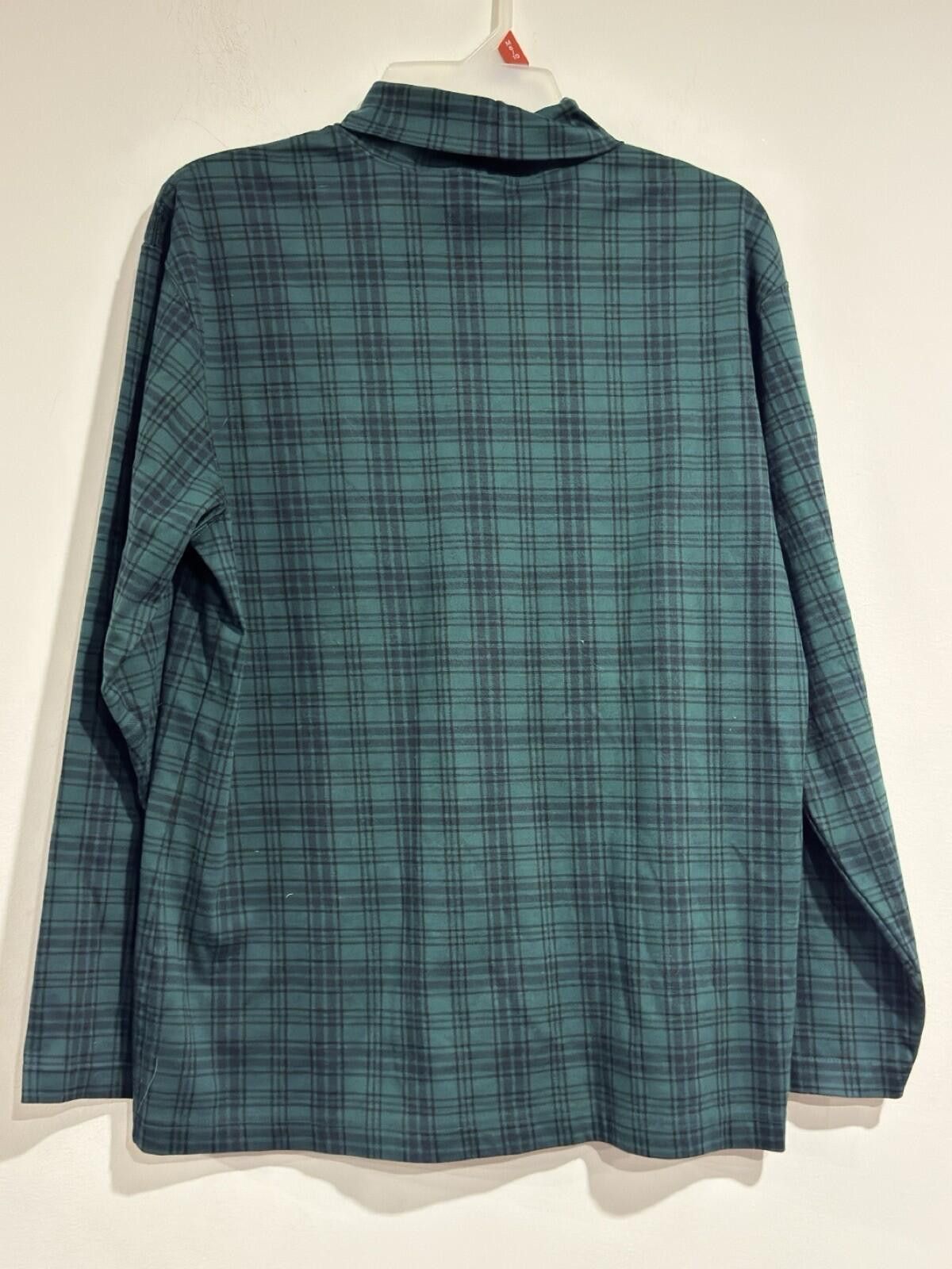 Lands' End Lands End Turtleneck Cotton Black Green Plaid shirt M(10-12) Size M / US 6-8 / IT 42-44 - 12 Thumbnail