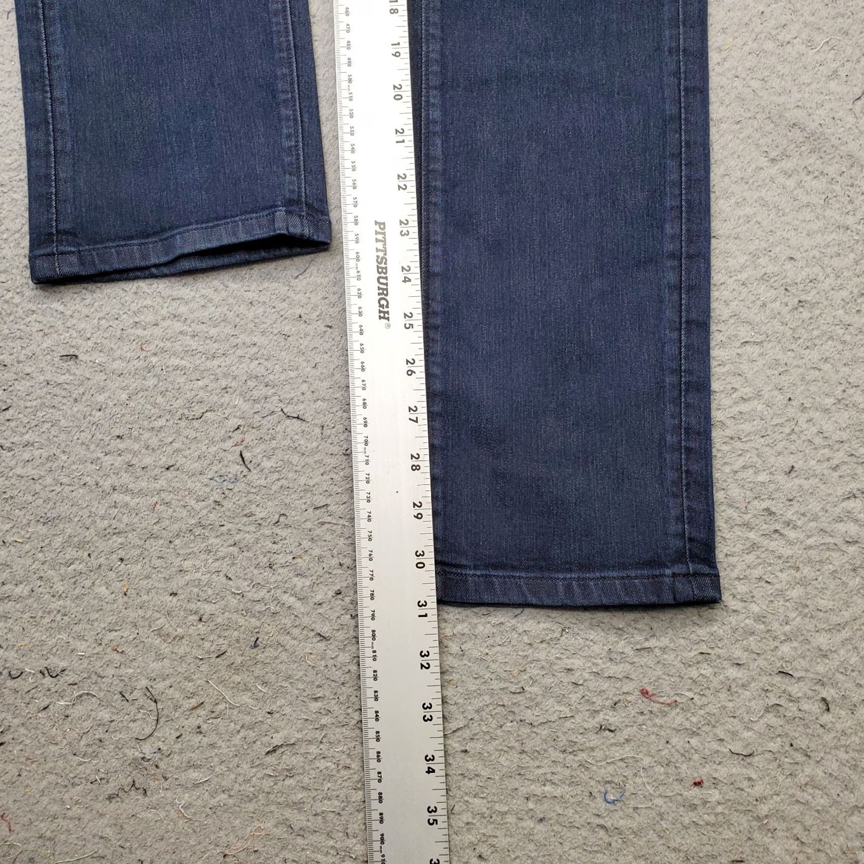 Loft LOFT Jeans Womens Size 2 Blue Stretch Modern Straight Leg Denim Casual Streetwear Size 26" / US 2 / IT 38 - 4 Thumbnail