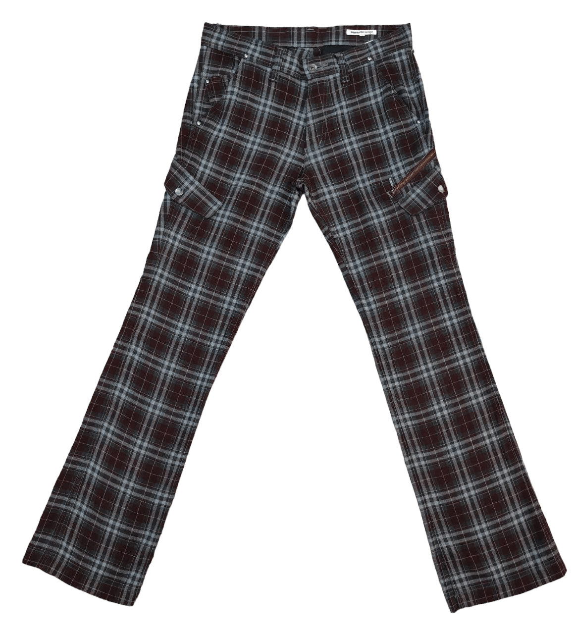 semanticdesign Semantic Design Checkered Pant Size US 31 - 1 Thumbnail