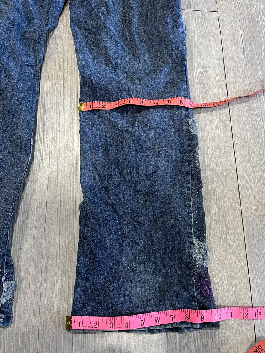 Hysteric Glamour Distressed Denim Crest Jeans vintage Size US 36 / EU 52 - 8 Thumbnail