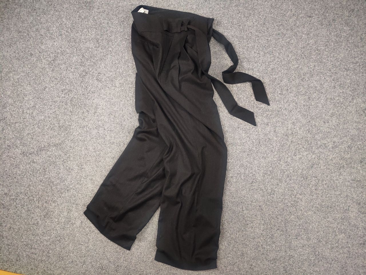 Iro Iro Naringo high-waisted Cirse wide legs trousers Belt Pants Size 32" / US 10 / IT 46 - 3 Thumbnail