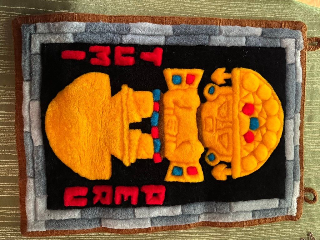 The Unbranded Brand Vtg Time Peru Peruvian Tapestry Wall Art Handmad Thick Wool Size ONE SIZE - 1 Thumbnail