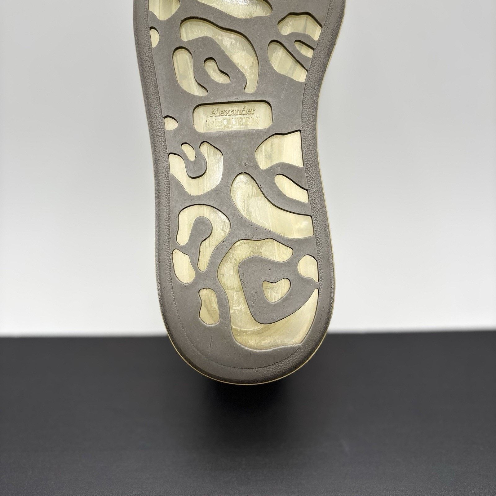 Alexander McQueen Alexander McQueen ' Transparent Sole, Snakeskin ' GREAT COND Size US 9 / EU 42 - 9 Thumbnail