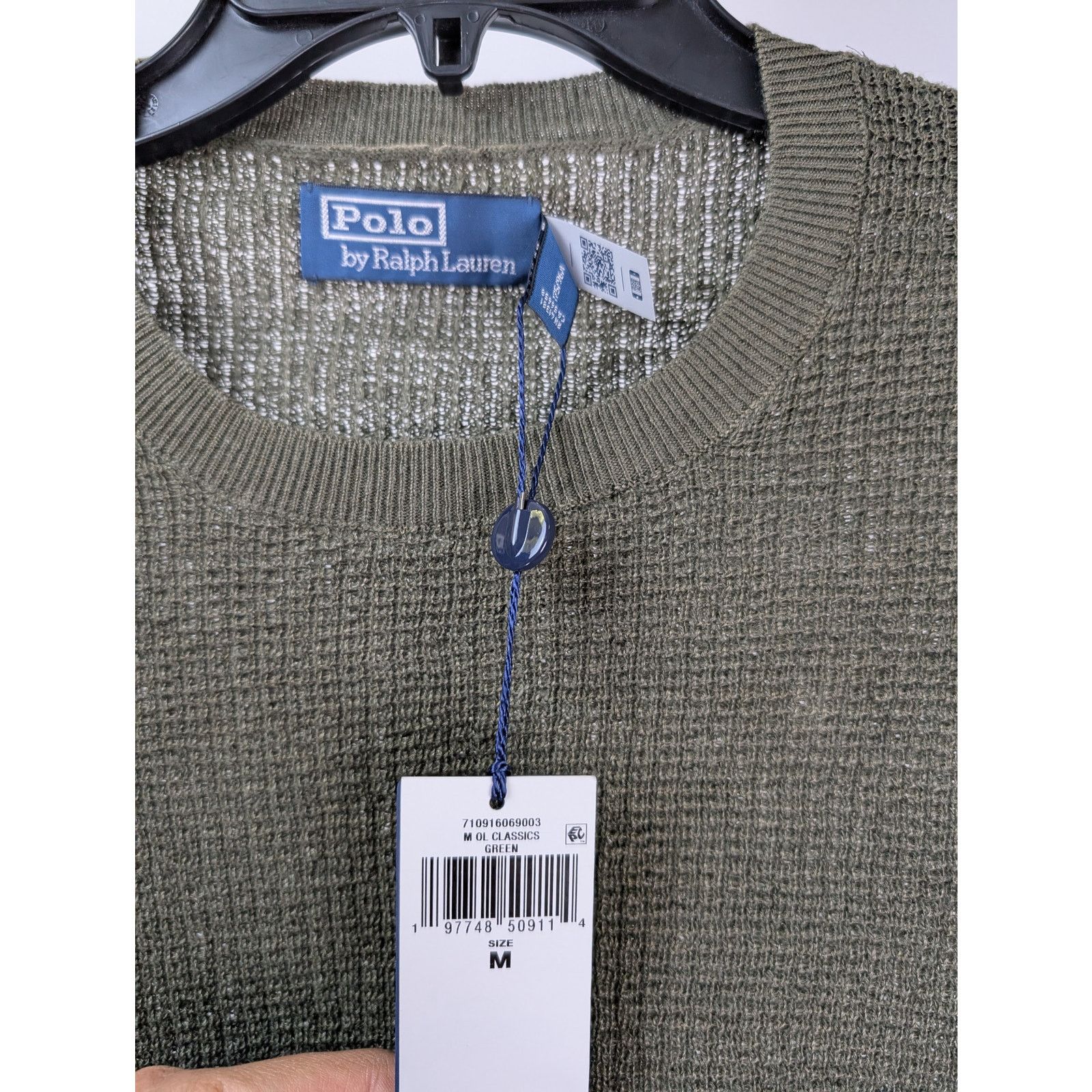 Ralph Lauren o1rshd1 CC20 Sweatshirt in Green Size US M / EU 48-50 / 2 - 11 Thumbnail