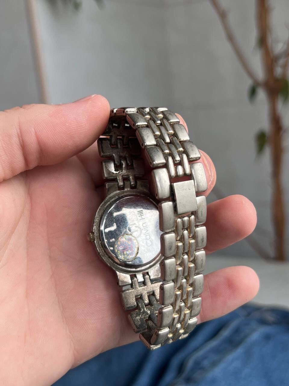 Japanese Brand × Vintage Vintage Japanese style futuristic form Watch Metal 90s Japan Size ONE SIZE - 5 Thumbnail