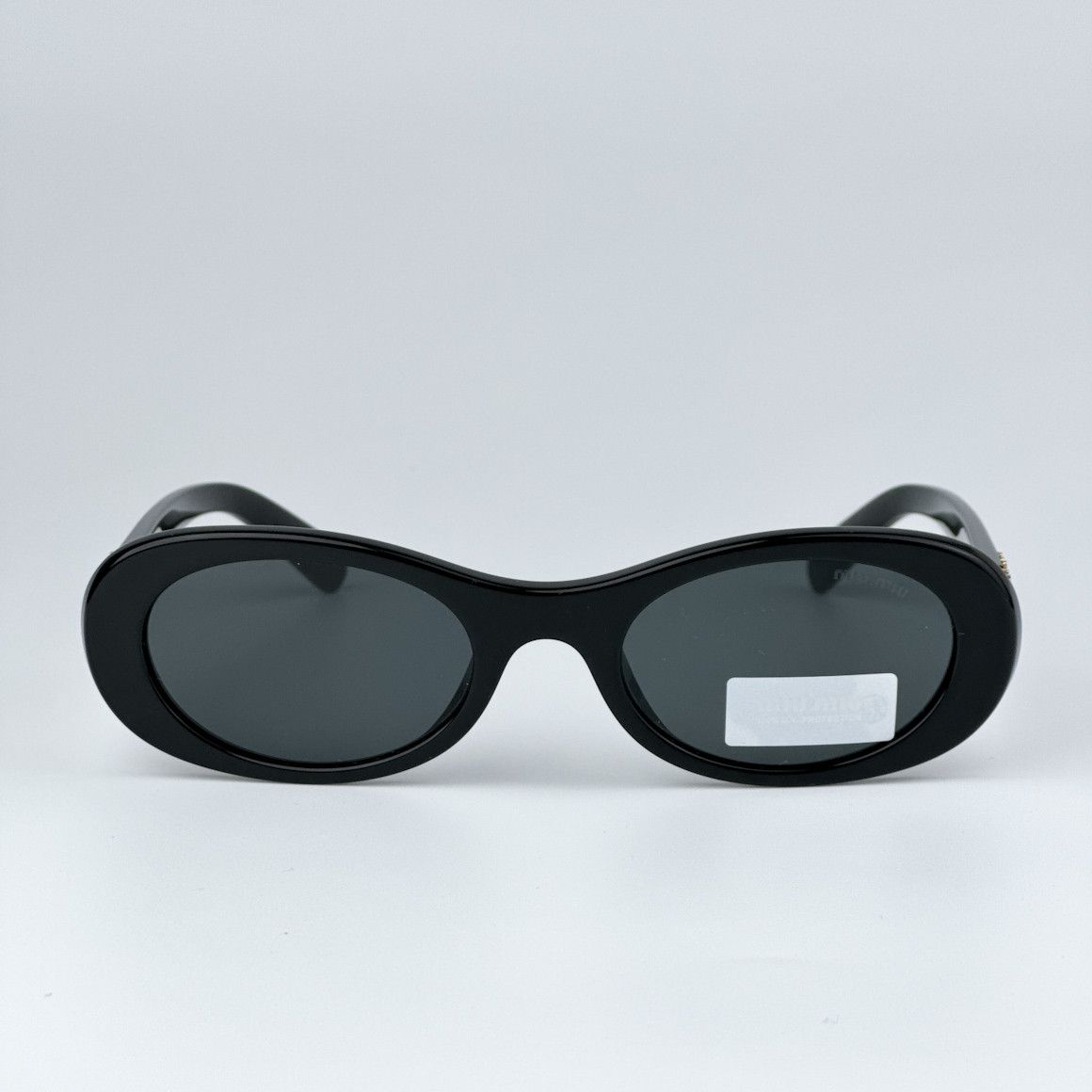 Miu Miu NEW Miu Miu MU06ZS 1AB5S0 GLIMPSE Oval Unisex Sunglasses Size ONE SIZE - 3 Thumbnail
