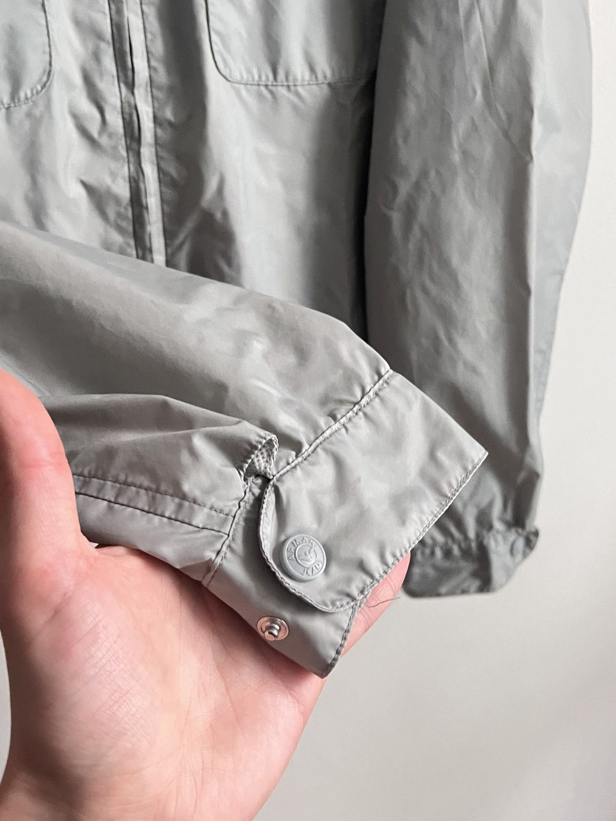 Emporio Armani Vintage Armani Jeans Nylon cropped Jacket Size US S / EU 44-46 / 1 - 4 Thumbnail