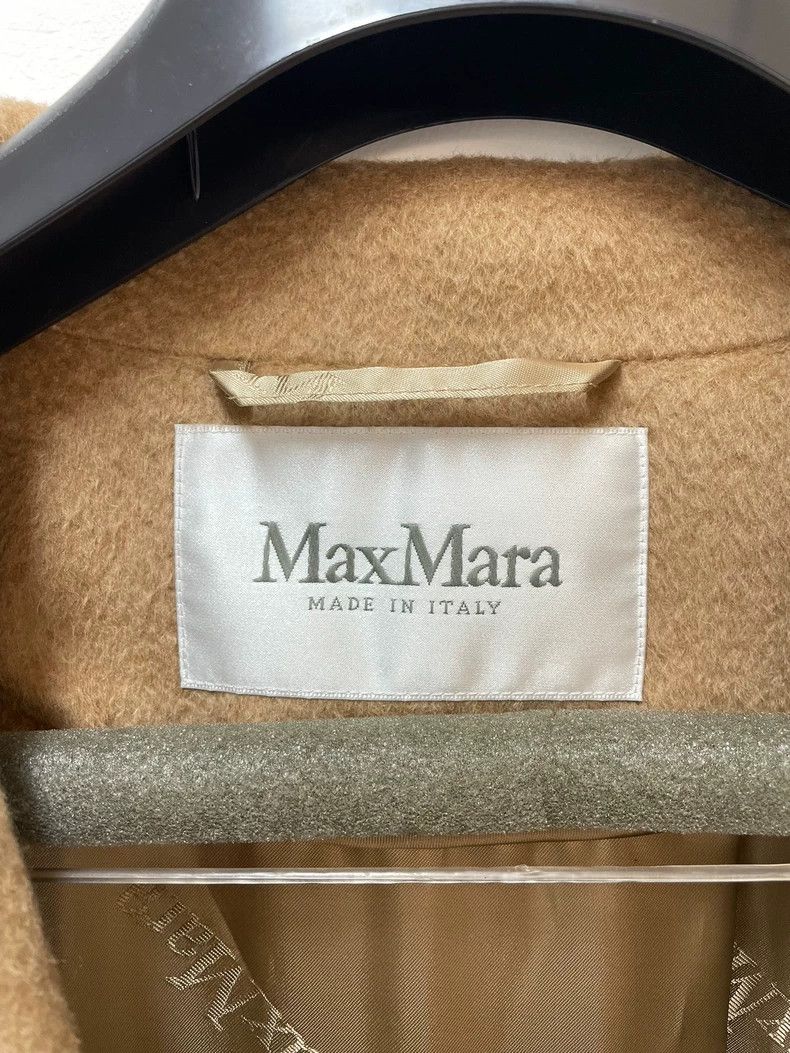 Max Mara Max Mara Brown wool lady's coat Size S / US 4 / IT 40 - 3 Thumbnail