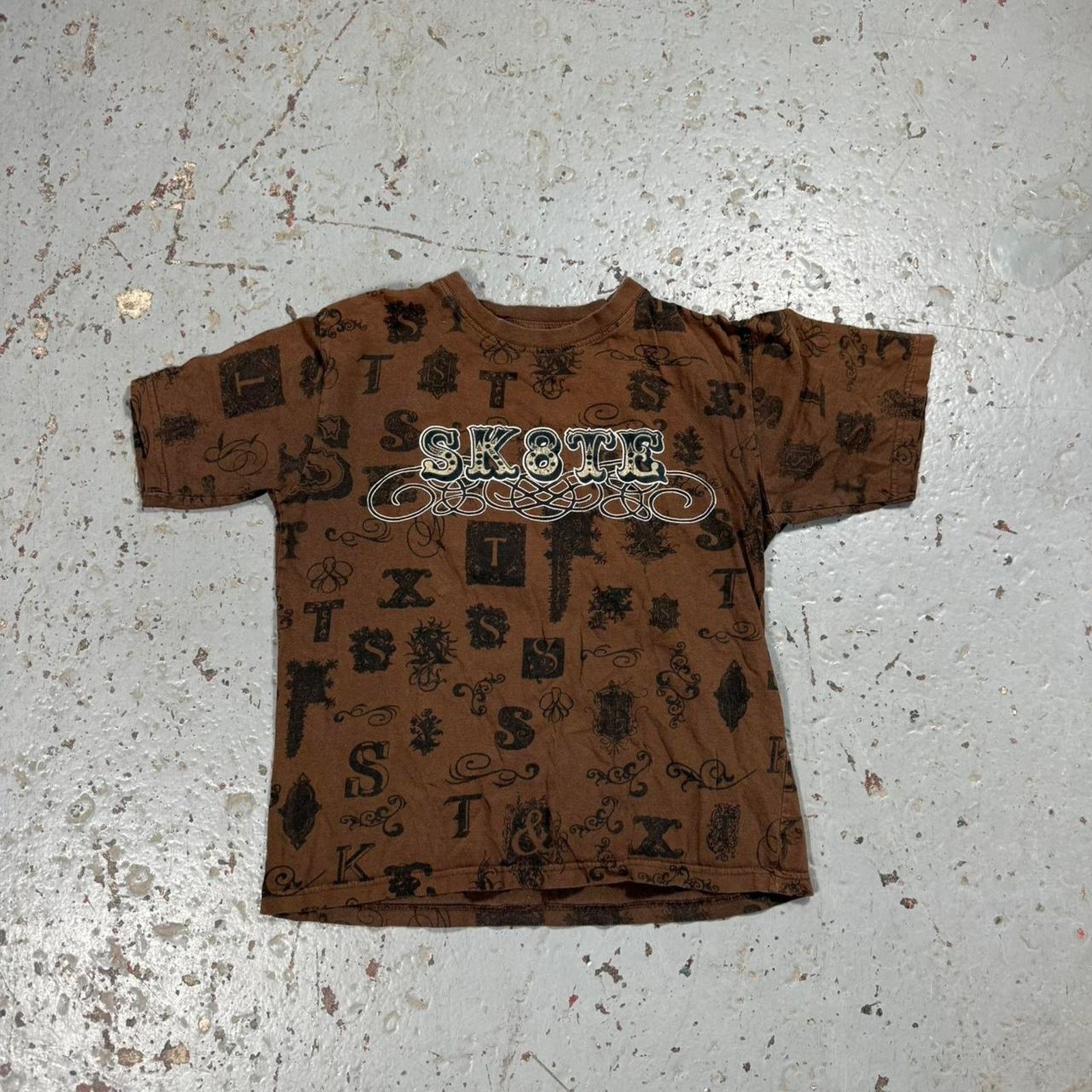 Other Brown vintage skater tee Size XS / US 0-2 / IT 36-38 - 1 Thumbnail