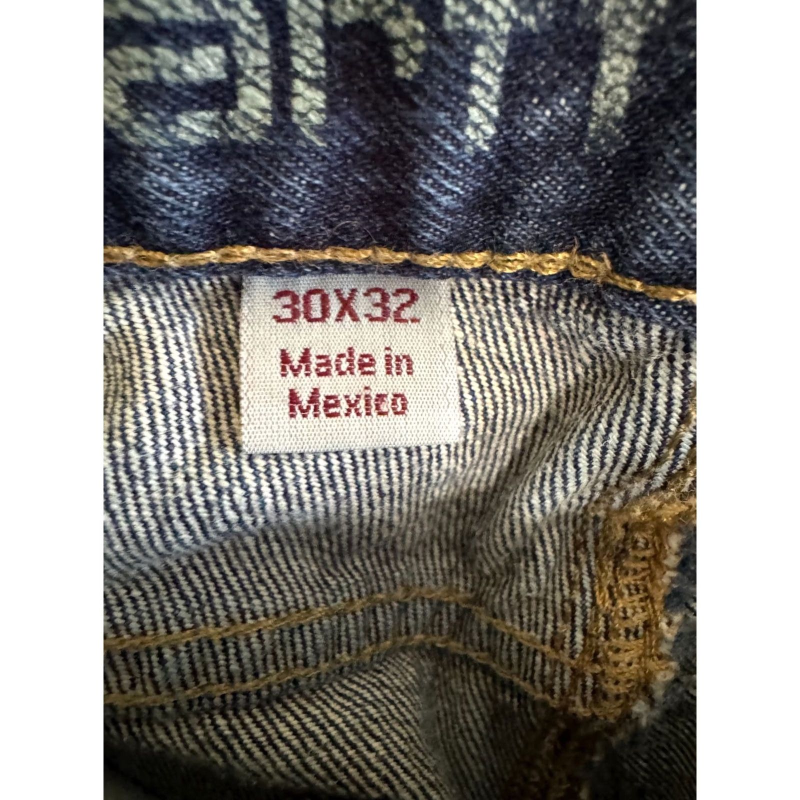Carhartt Carhartt Jeans Mens 29x32 Blue Denim Relaxed Fit Straight Leg Grunge Size US 29 - 7 Thumbnail