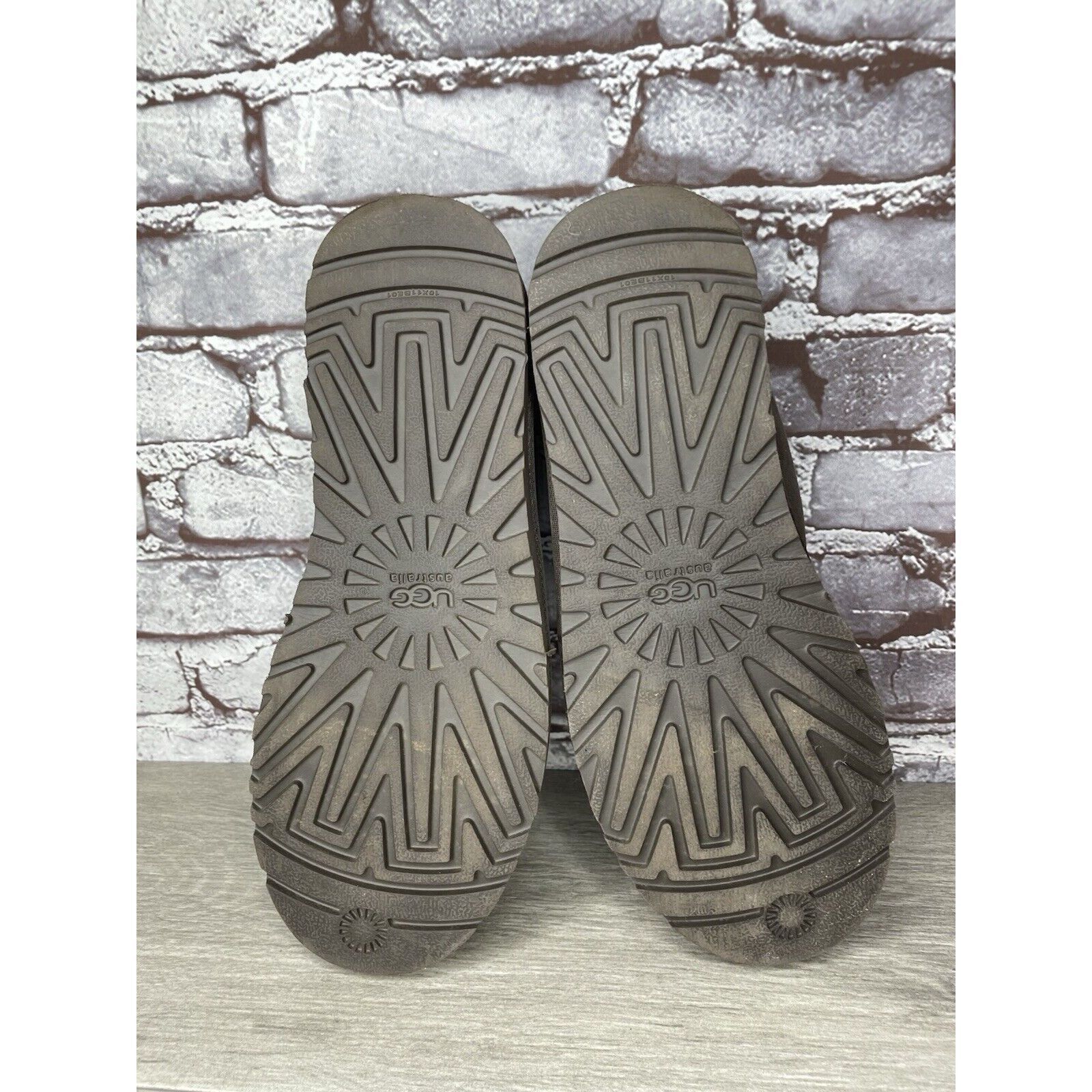 Ugg UGG Kenton Brown Suede Fur Collapsible Slippers Shoes Men Sz Size US 11 / EU 44 - 23 Thumbnail