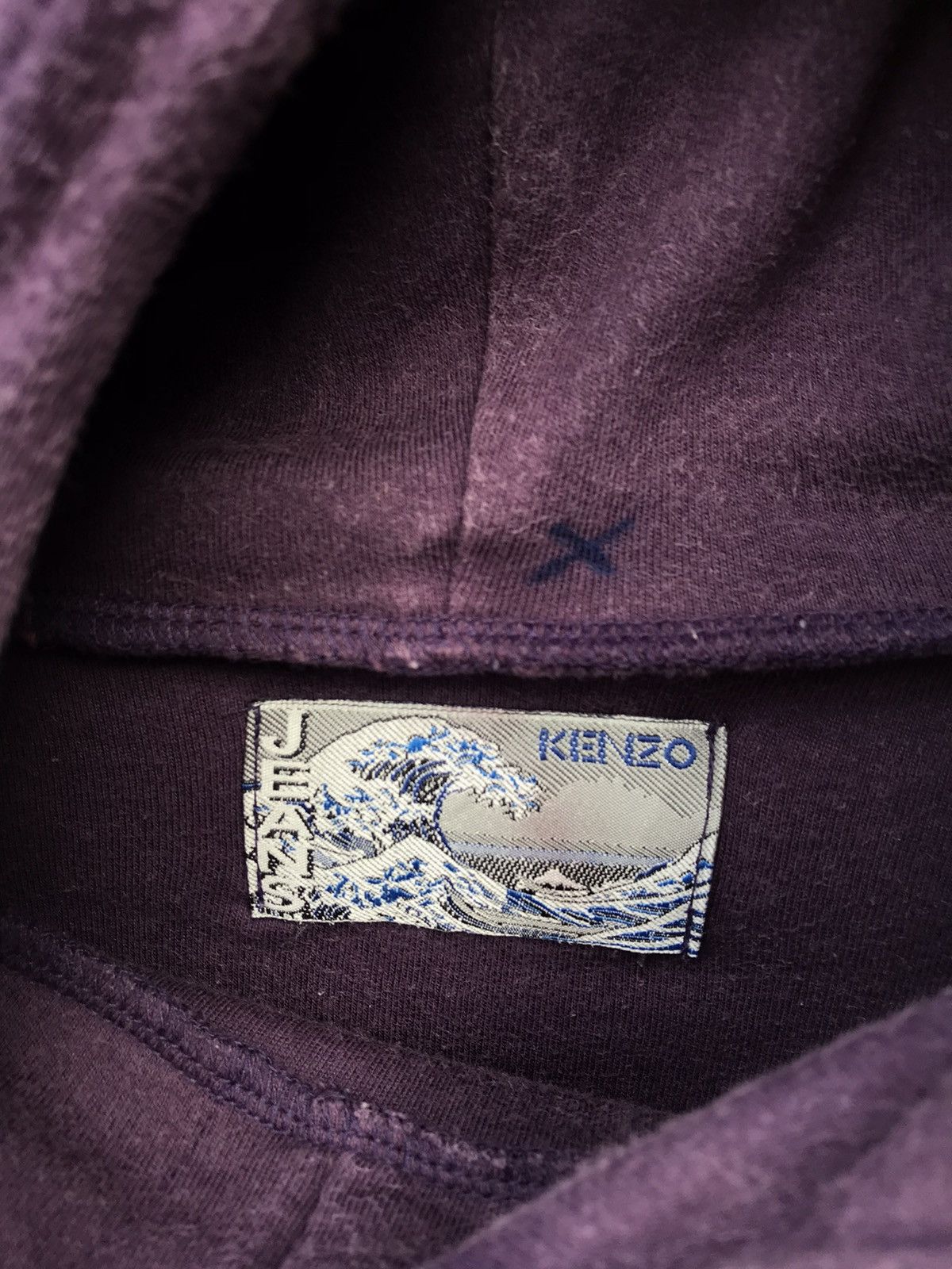 Kenzo Kenzo Jeans Faded Longsleeve Hoodie Shirt Size US M / EU 48-50 / 2 - 2 Thumbnail