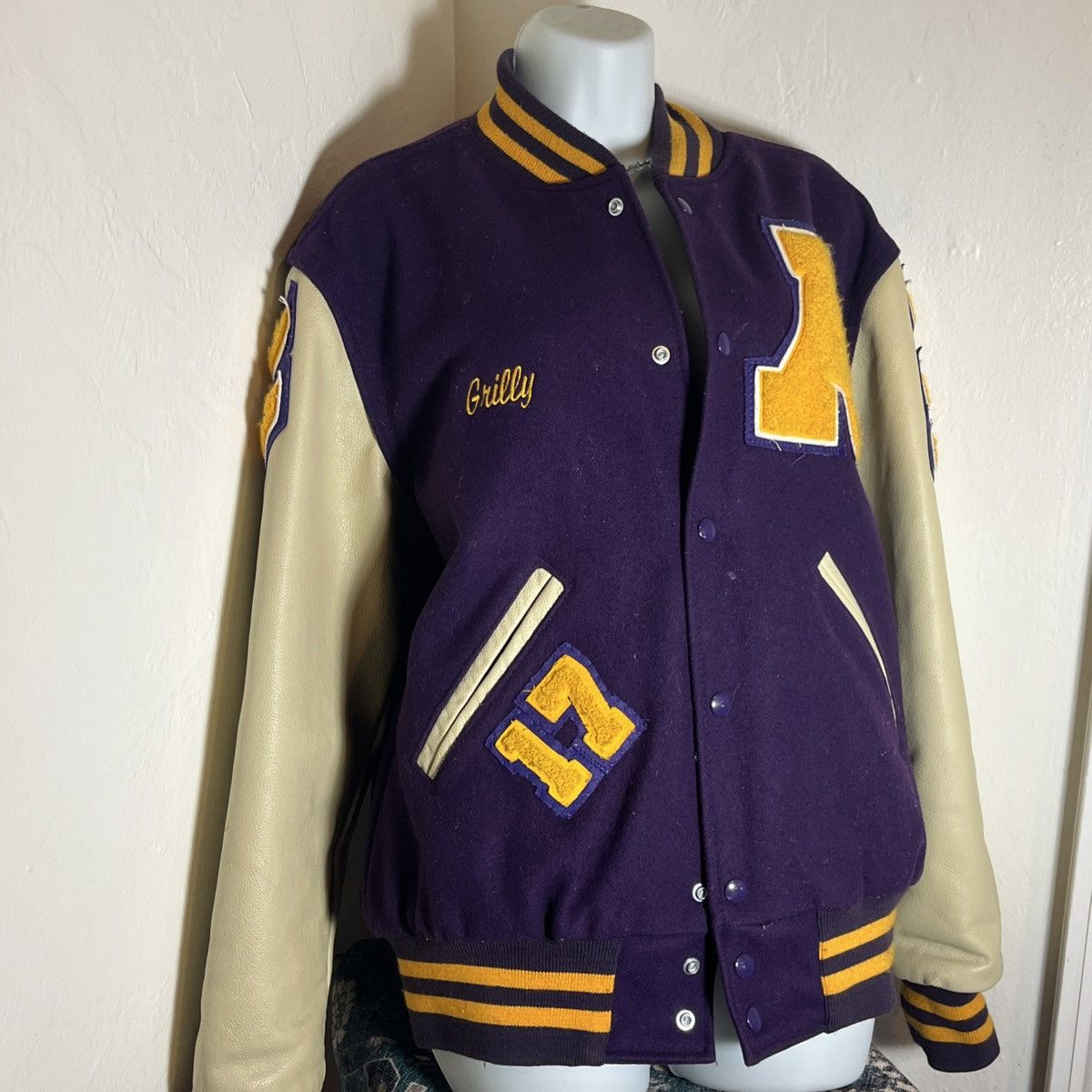 Other Vintage Varsity Bomber Jacket Small Size US S / EU 44-46 / 1 - 2 Thumbnail