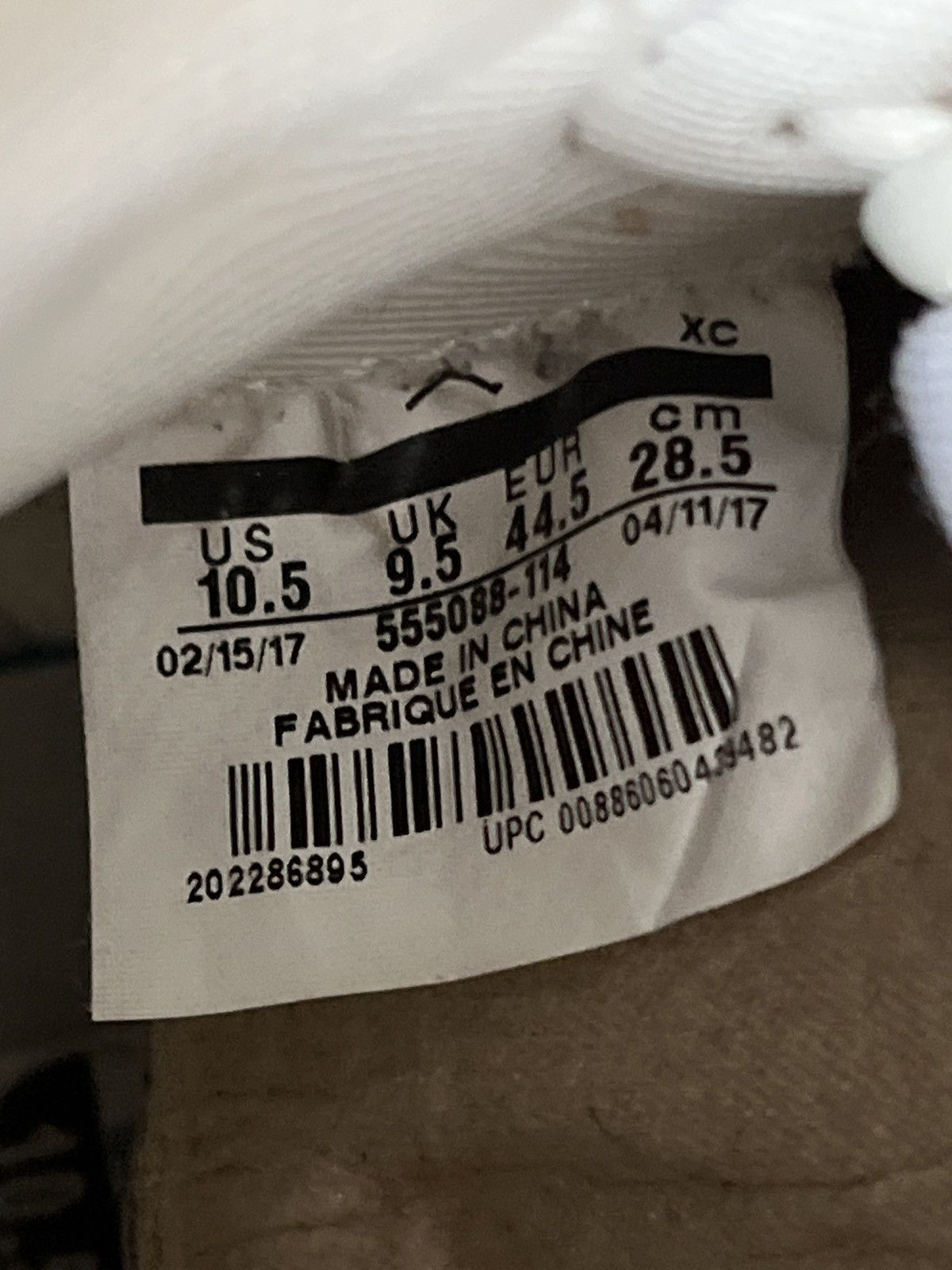 Jordan Brand Jordan 1 Retro High OG “Sail” Size US 10.5 / EU 43-44 - 5 Thumbnail