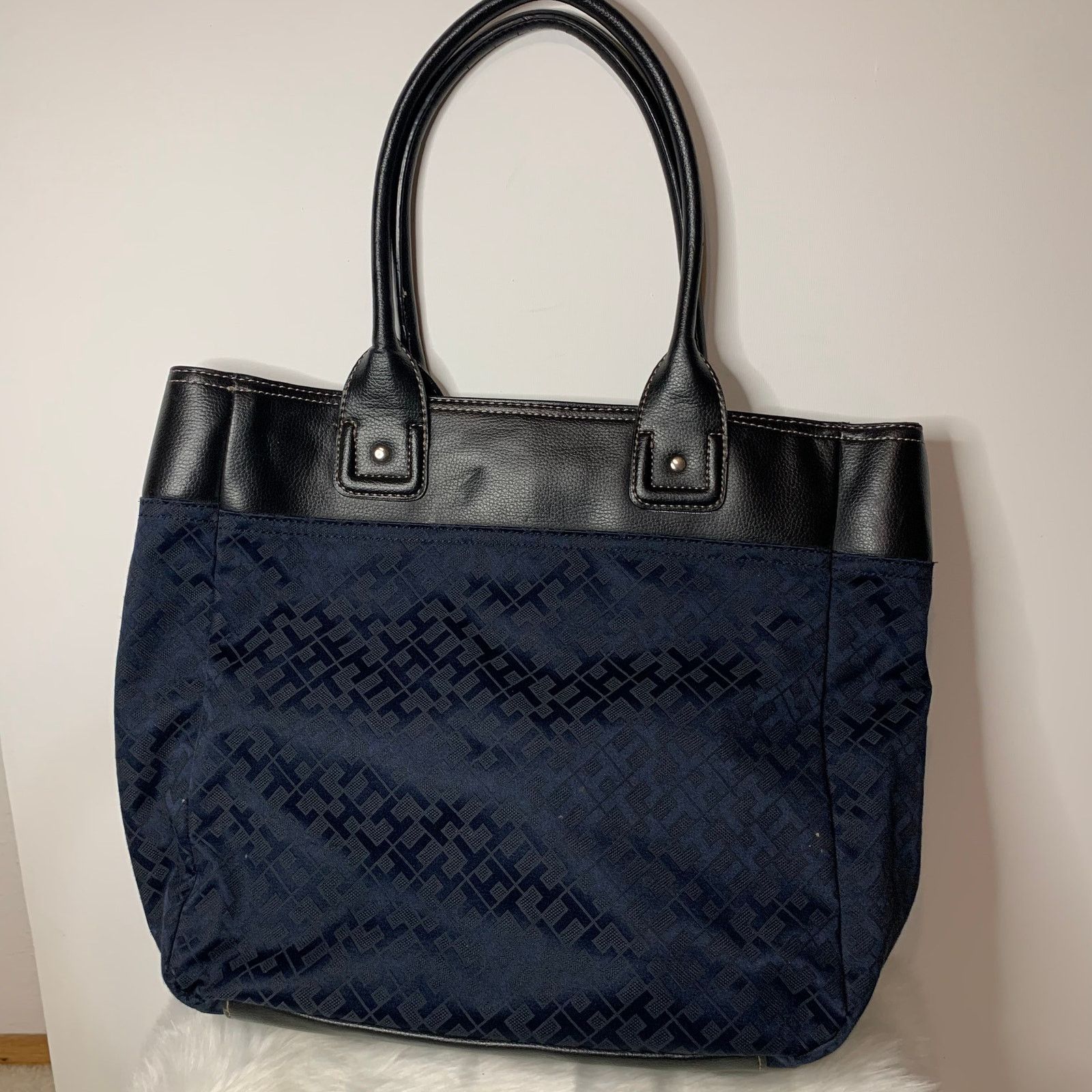 Tommy Hilfiger Tommy Hilfiger Women's Tote Navy Blue Handbags Size ONE SIZE - 2 Thumbnail