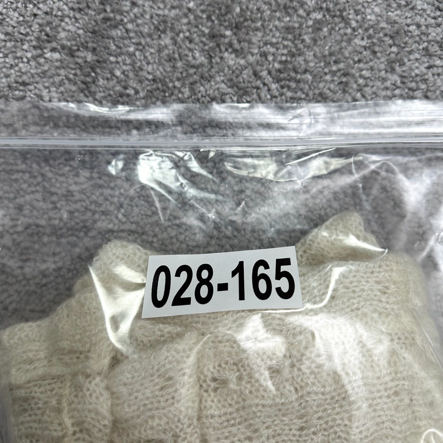 Vintage VINTAGE Beldoch Popper Vest Crochet Open-Knit Sleeveless Ivory Womens Small Casual Knit Style Size S / US 4 / IT 40 - 6 Thumbnail