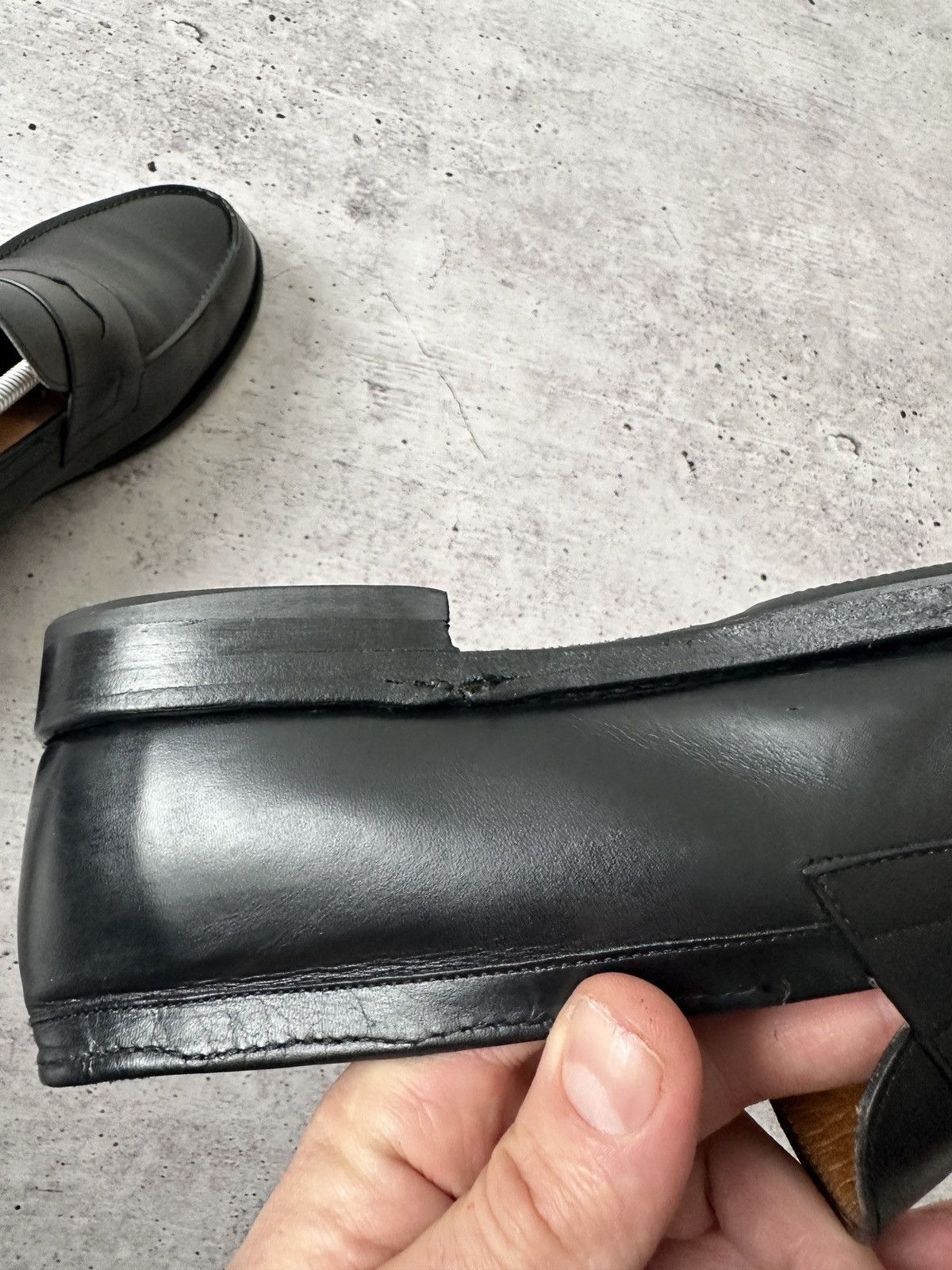Other Black Leather Loafers, Size 45 - Classic Men’s Formal Shoes Size US 12 / EU 45 - 11 Thumbnail