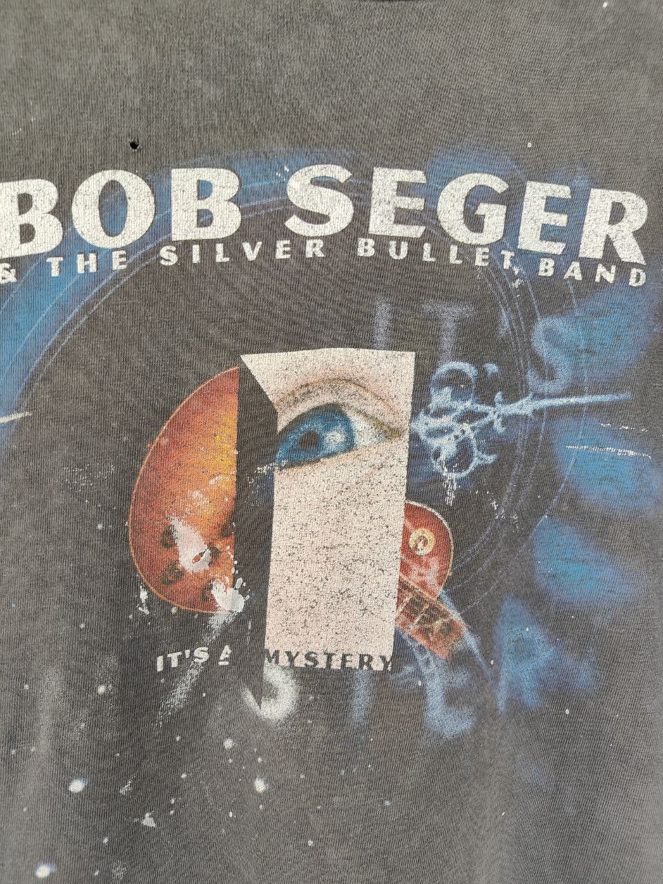 Band Tees TRASHED 90s Bob Seger Tour T Size US XL / EU 56 / 4 - 6 Thumbnail