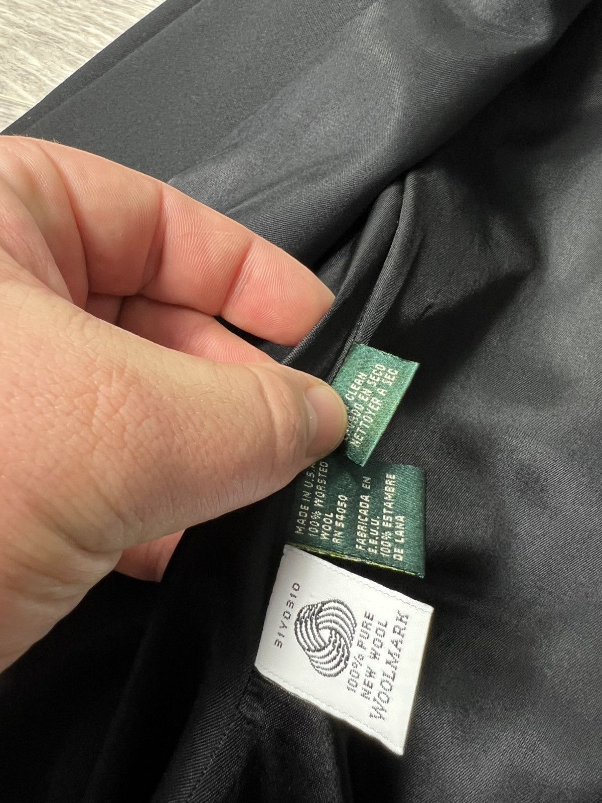 Polo Ralph Lauren Lauren Ralph Lauren Black Double Breasted Blazer Crest Patch Size XL / US 12-14 / IT 48-50 - 14 Thumbnail