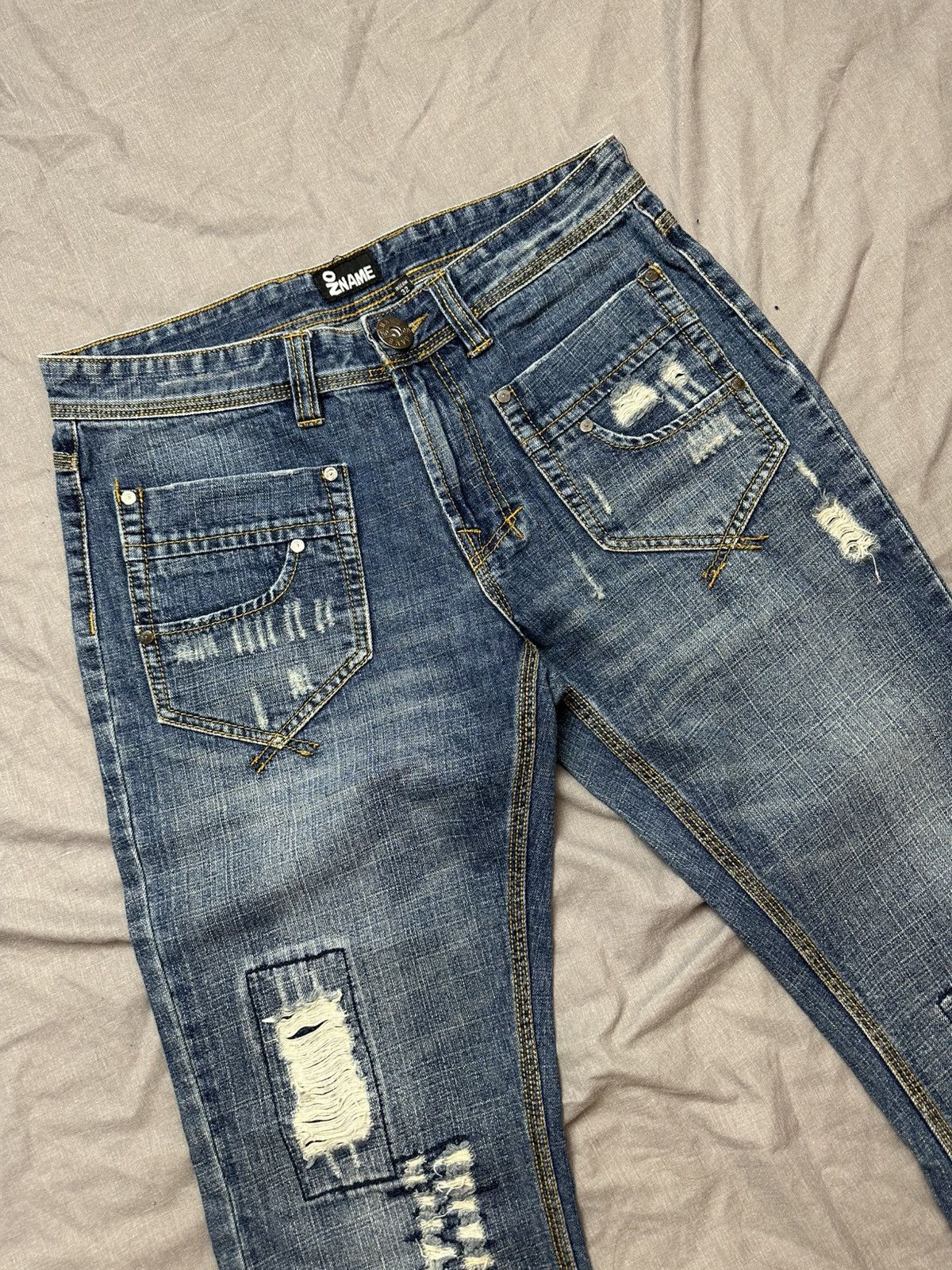 Hysteric Glamour Vintage Y2K LGB IfSixWasNine Style Flared Pants Size US 32 / EU 48 - 5 Thumbnail