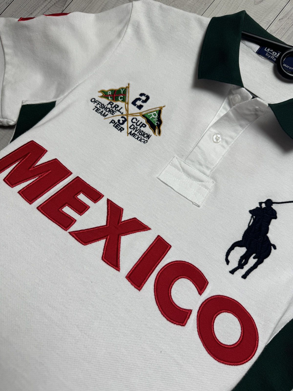 Polo Ralph Lauren RRL Ralph Lauren Streetwear Mexico Polo Ralph Lauren big logo horse number 2 Grailed