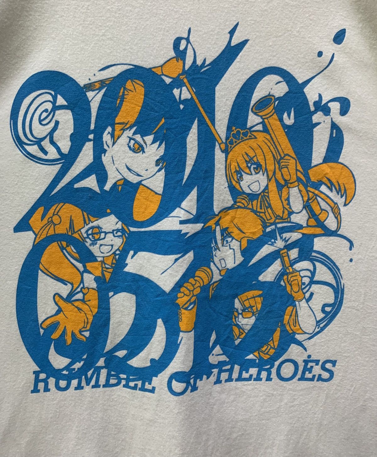 Anime × Japanese Brand × Vintage Rumble Of Heroes T-shirts Size US M / EU 48-50 / 2 - 4 Thumbnail
