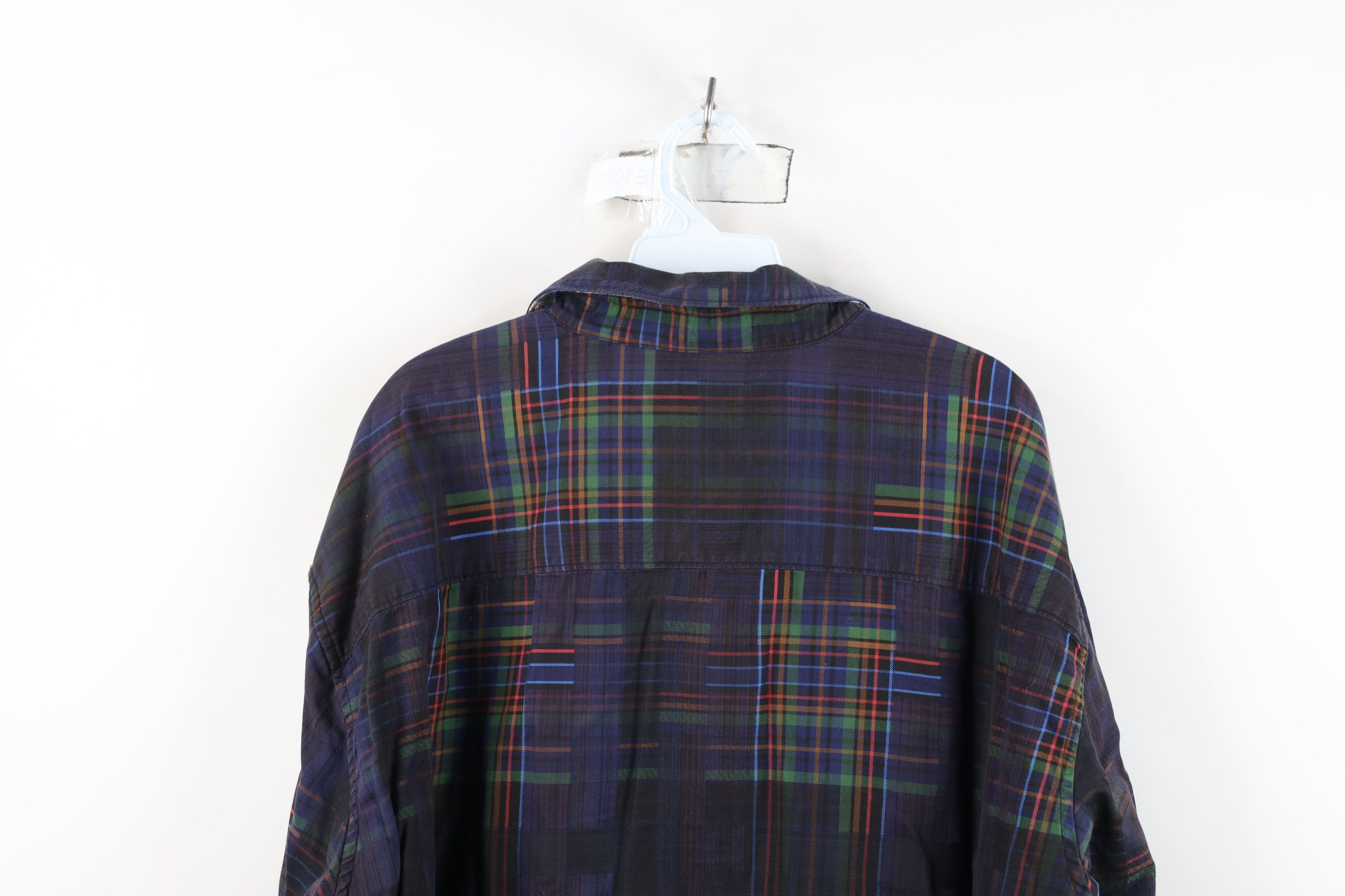 Robert Graham Robert Graham Rainbow Flower Flip Cuff Collared Button Shirt Size US XXL / EU 58 / 5 - 15 Thumbnail