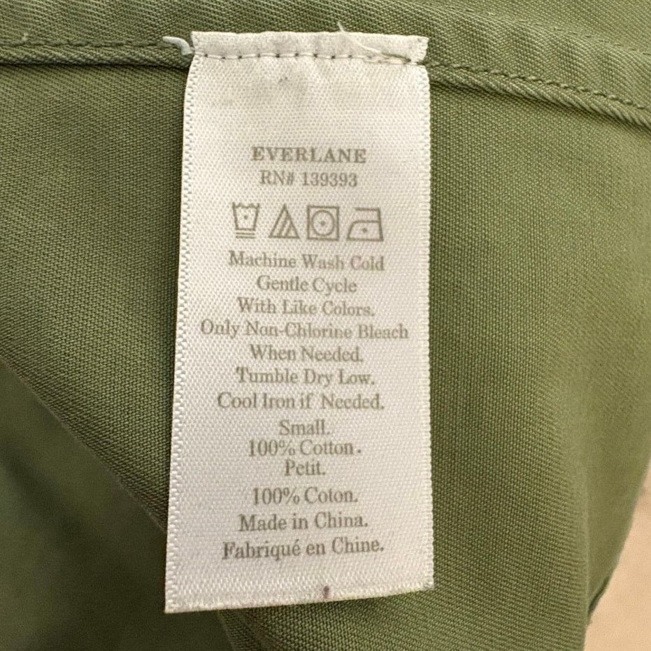Everlane Everlane Olive Green Cotton Field Jacket Size Medium Size M / US 6-8 / IT 42-44 - 7 Thumbnail