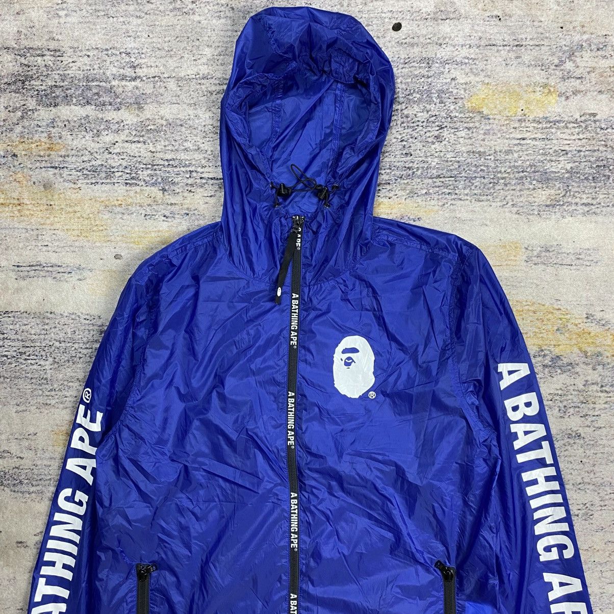 Bape × Nigo Bape Nylon light jacket blue Size US S / EU 44-46 / 1 - 3 Thumbnail