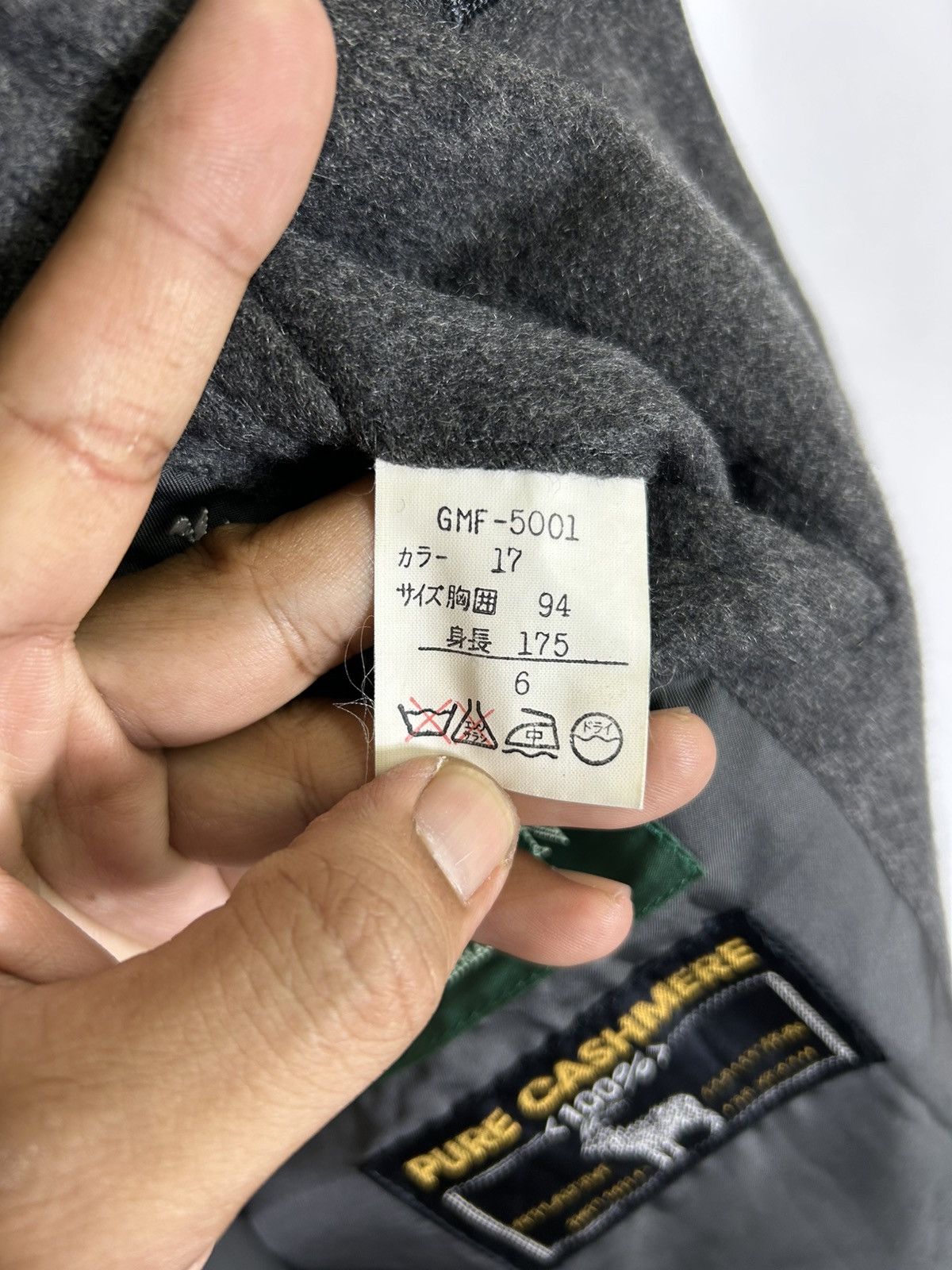 Extreme Cashmere × Japanese Brand × Vintage ⚡️Vintage Emil Klein Cashmere Button Long Coat Size US L / EU 52-54 / 3 - 11 Thumbnail