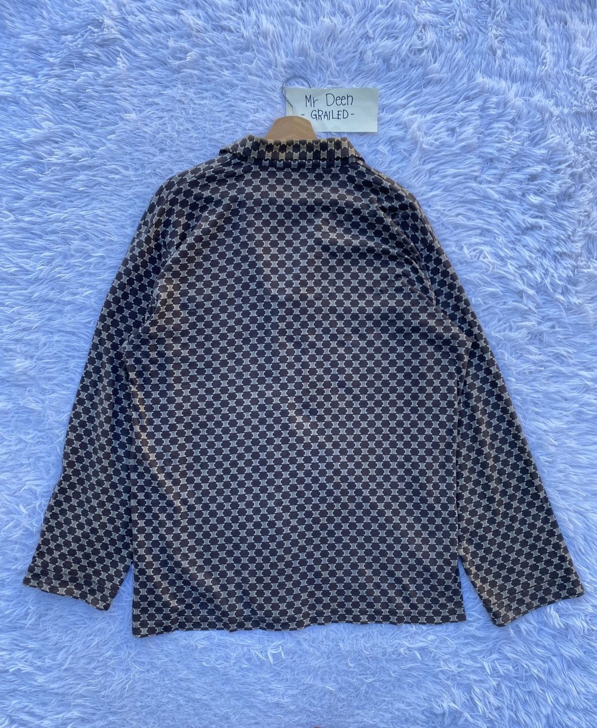 Celine Rare Vintage CELINE Monogram Pajamas Logos Size US L / EU 52-54 / 3 - 22 Thumbnail