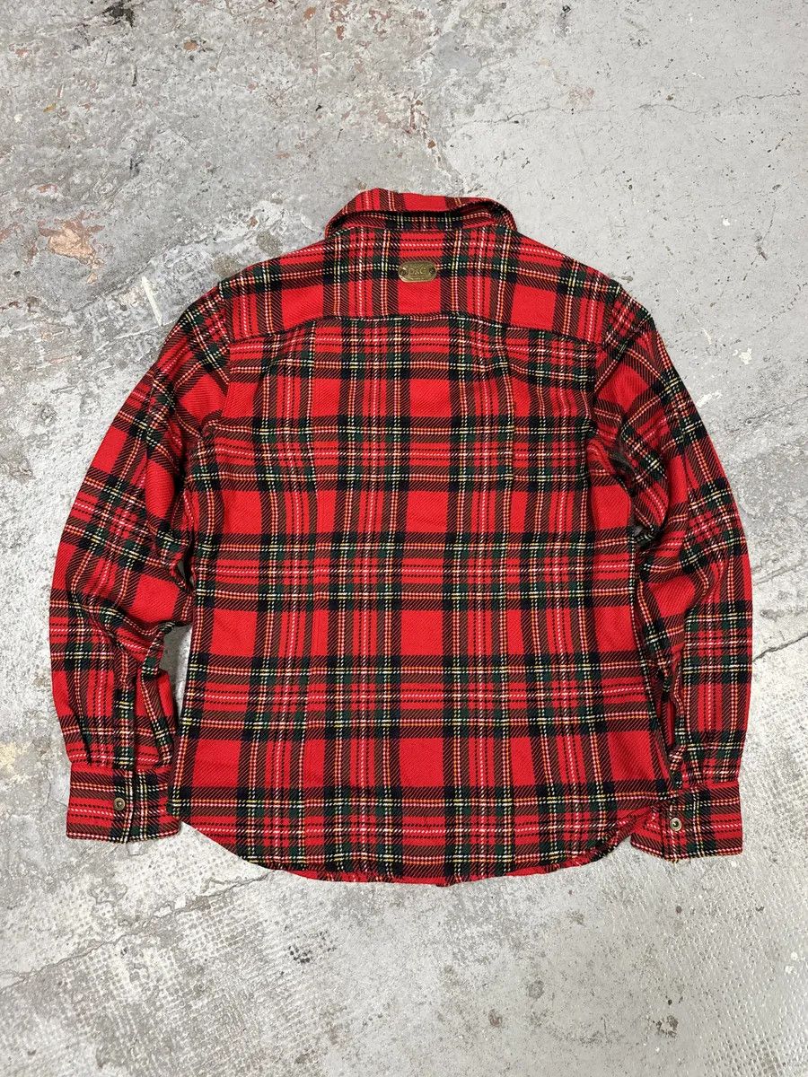 Dolce & Gabbana AW2002 Dolce & Gabbana Checkered Wool Red Shirt Size US M / EU 48-50 / 2 - 2 Thumbnail