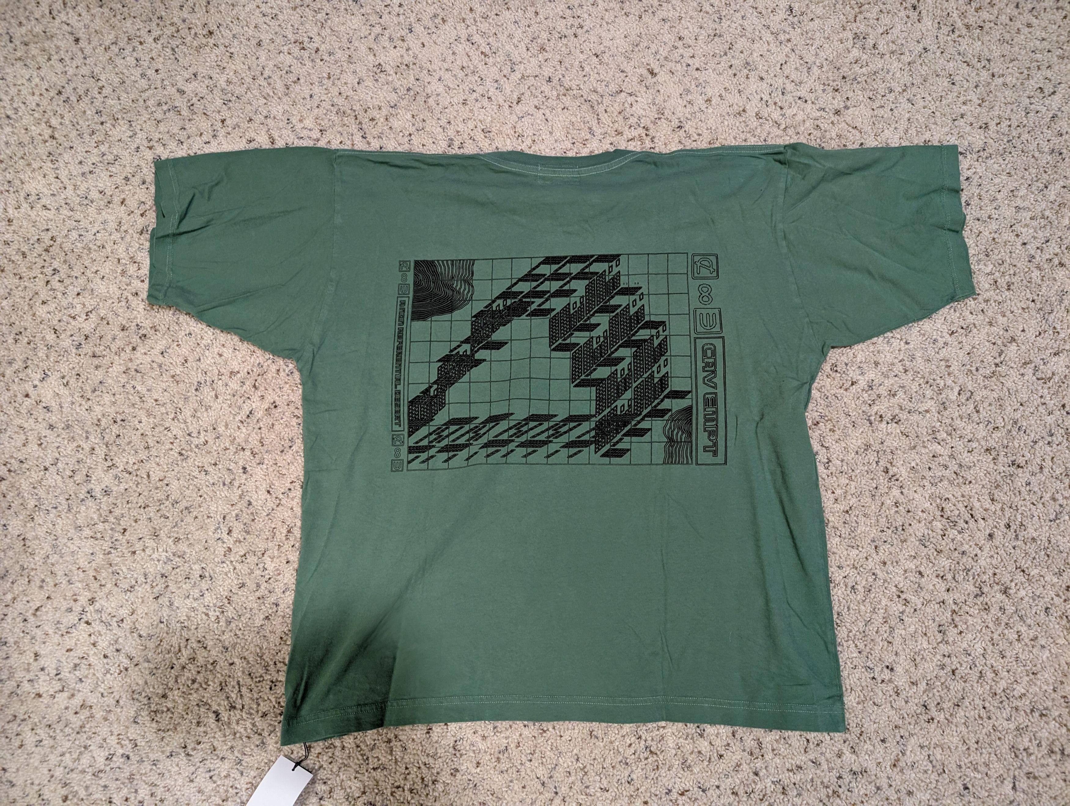 Cav Empt Overdye Non Referential T-shirt Size US S / EU 44-46 / 1 - 2 Thumbnail
