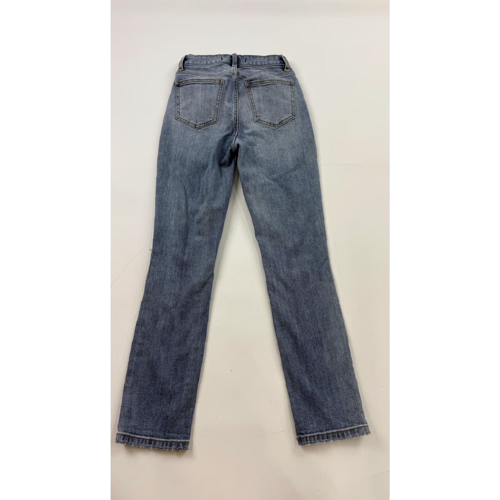 Vintage Willow & Root Jeans Womens 24 Blue Distressed Mom High Rise Denim Stretch Casual Everyday Wear Size 42" / US 20 - 5 Thumbnail