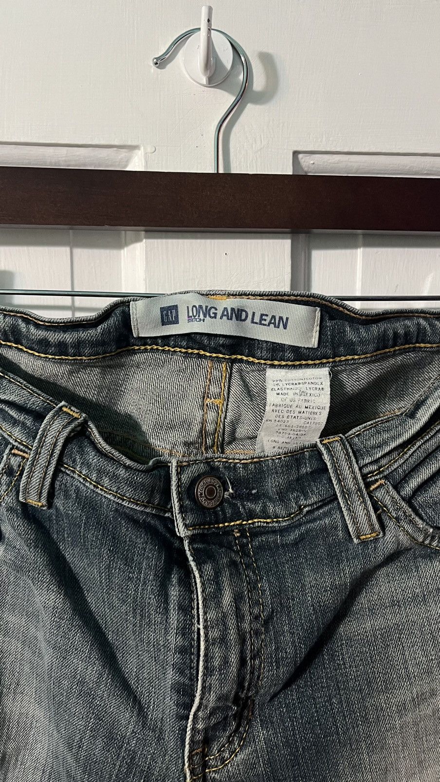 Gap Gap - Mid Rise Long And Lean Jeans Size 30" / US 8 / IT 44 - 4 Thumbnail