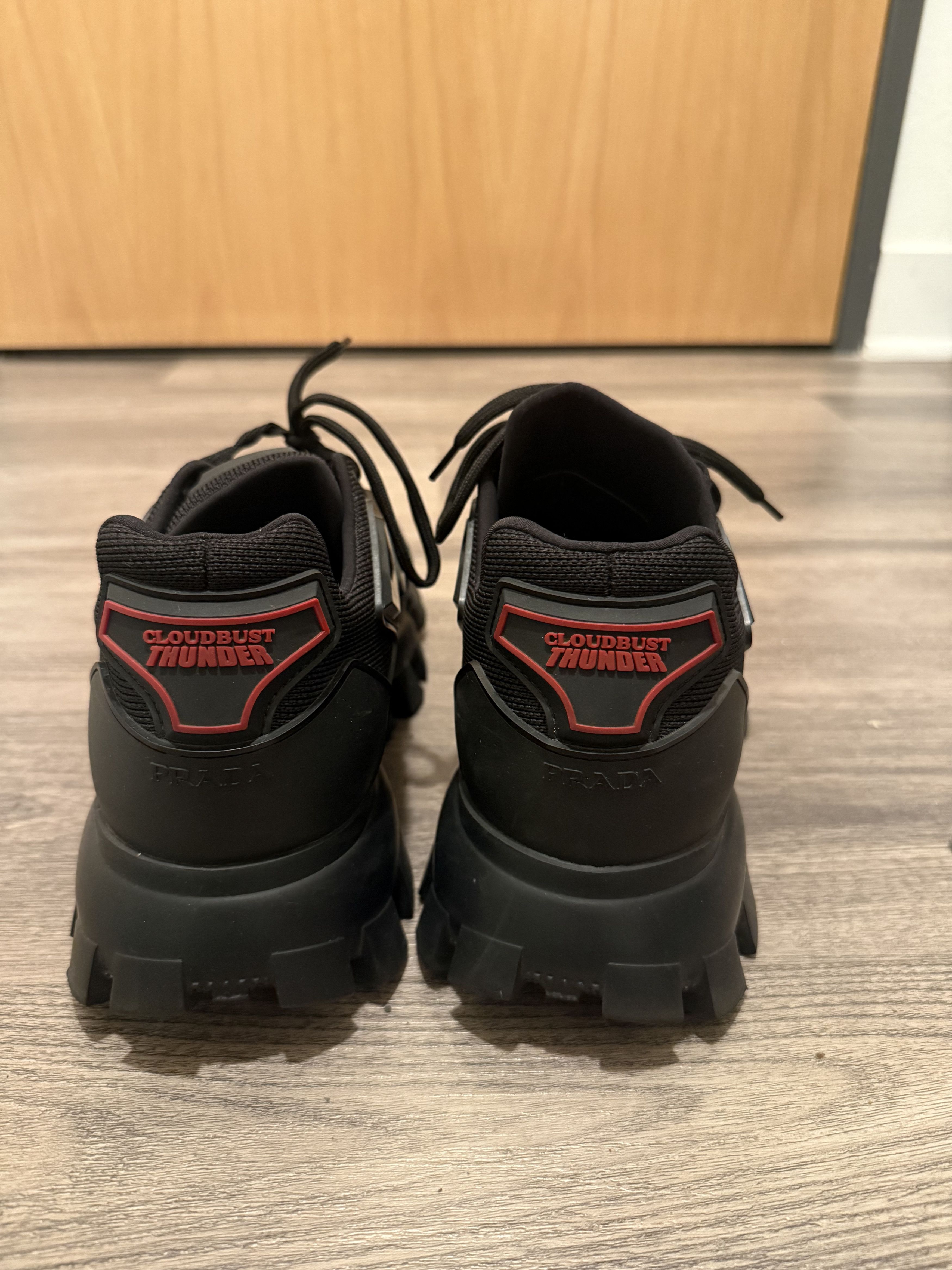 Prada PRADA SNEAKERS TRINAGLE CLOUDBUST Size US 7.5 / EU 40-41 - 5 Thumbnail