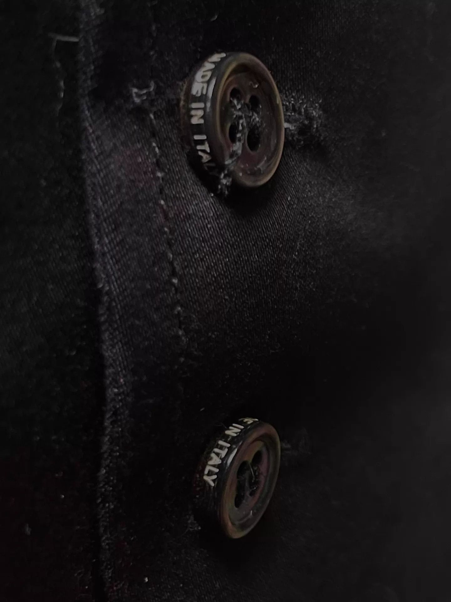 Dsquared2 Studded Collar Black Button-Up Shirt Size S Size US S / EU 44-46 / 1 - 4 Thumbnail