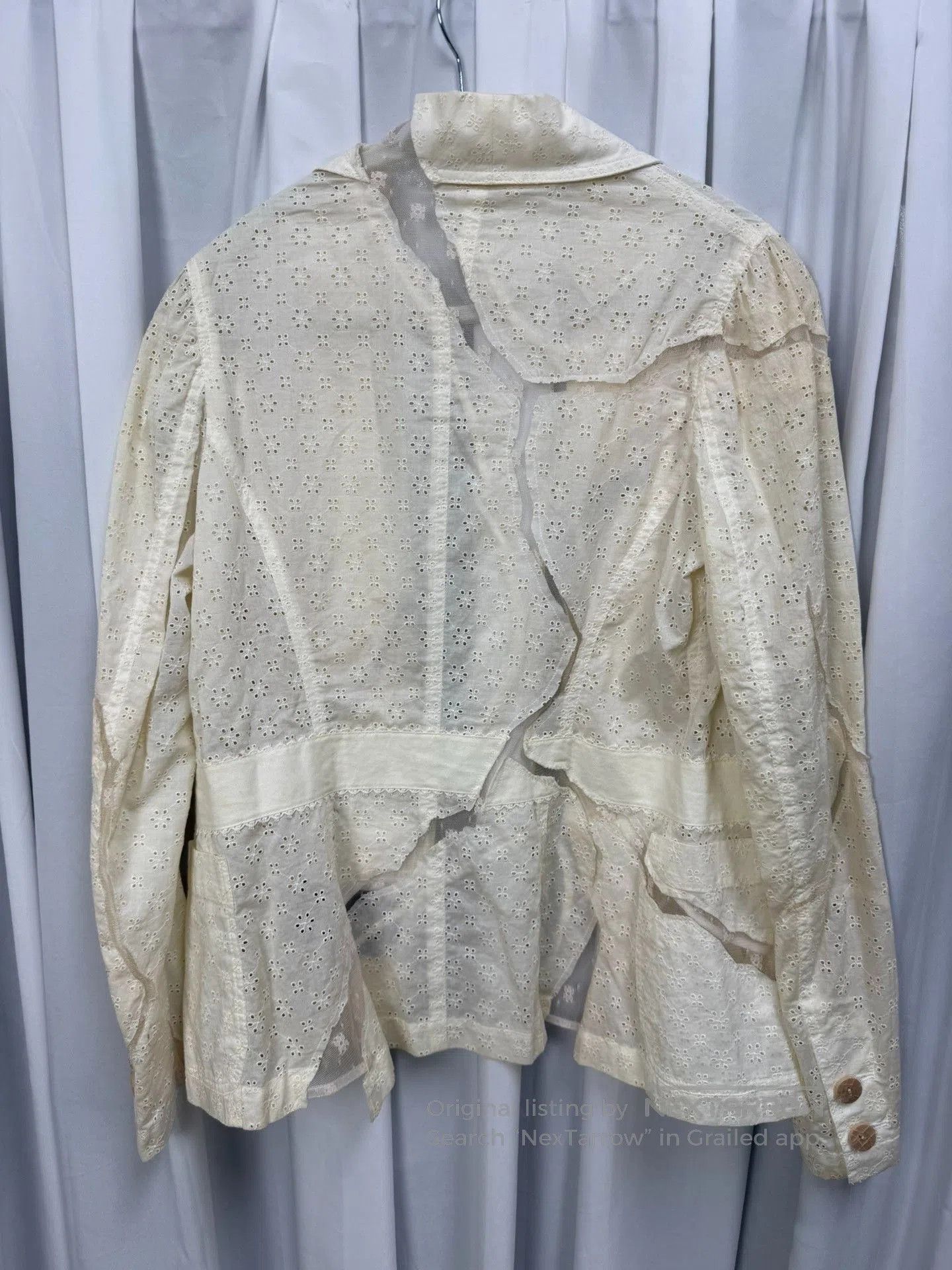 Undercover UNDERCOVER 05SS Ripped Blazer. Size US S / EU 44-46 / 1 - 8 Thumbnail