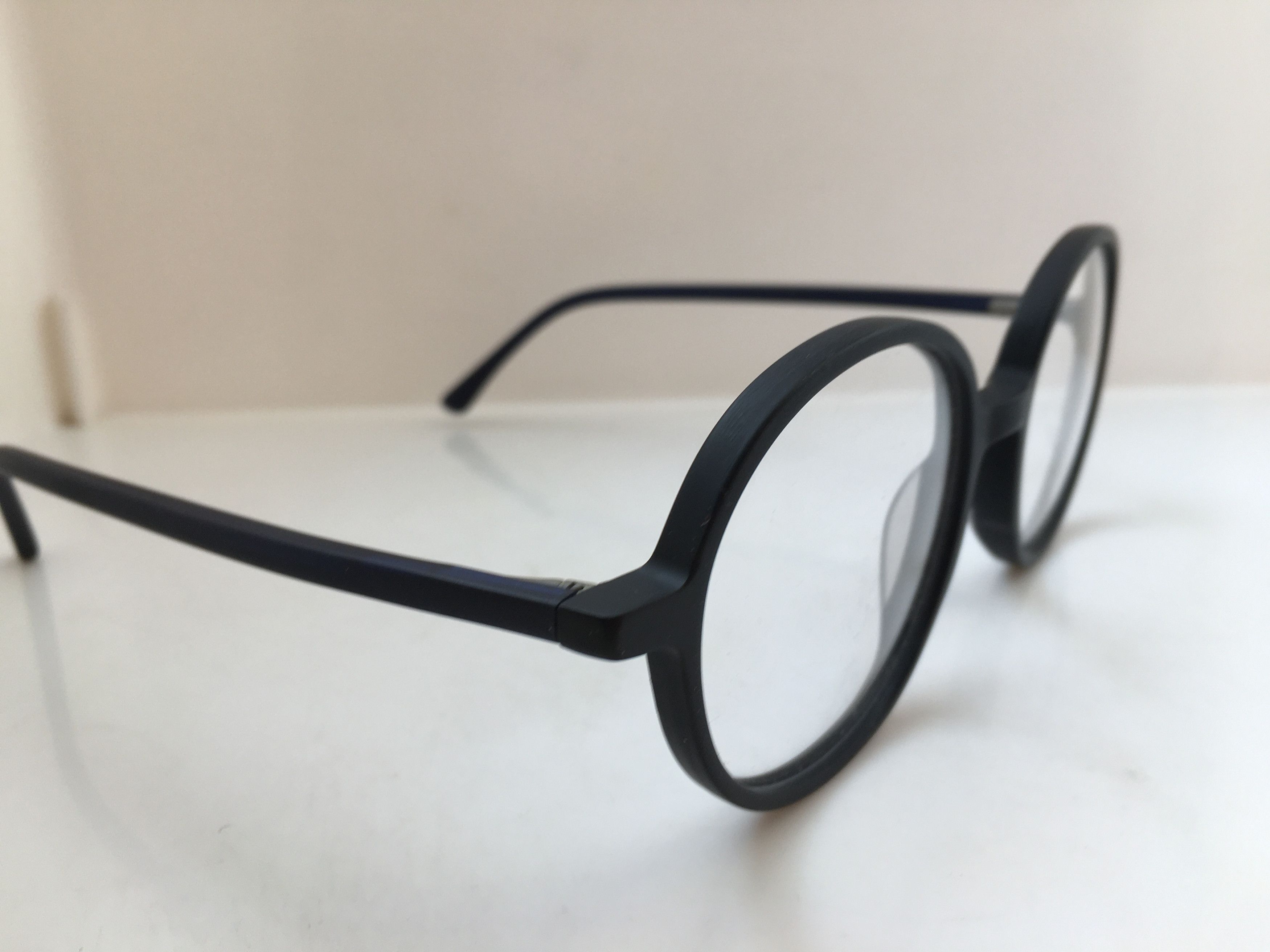 Other Matte Black Round Eyeglasses Frame GATSBY ARISTOCRAT Size ONE SIZE - 2 Thumbnail