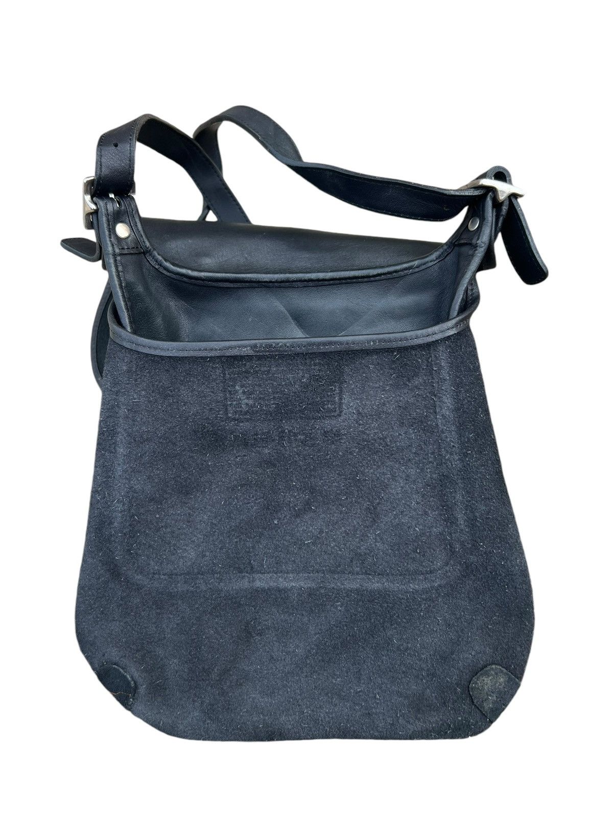 Coach × Leather Vintage Coach Patina Glove Tanned Leather Flap Bag Size ONE SIZE - 17 Thumbnail