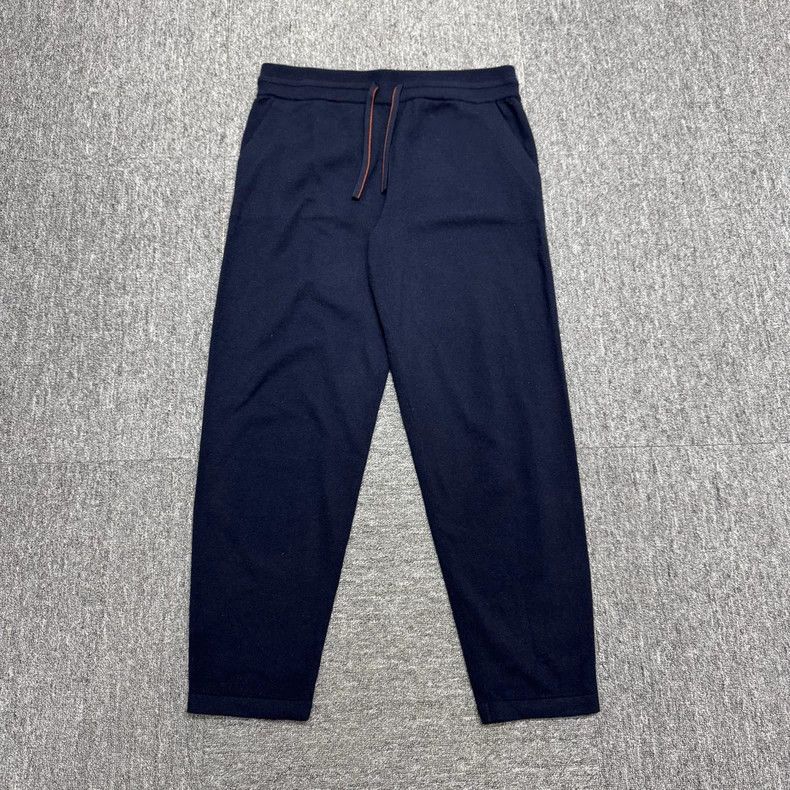 Kiko Kostadinov × Loro Piana KK. Trouser. 06 Black Loro Piana