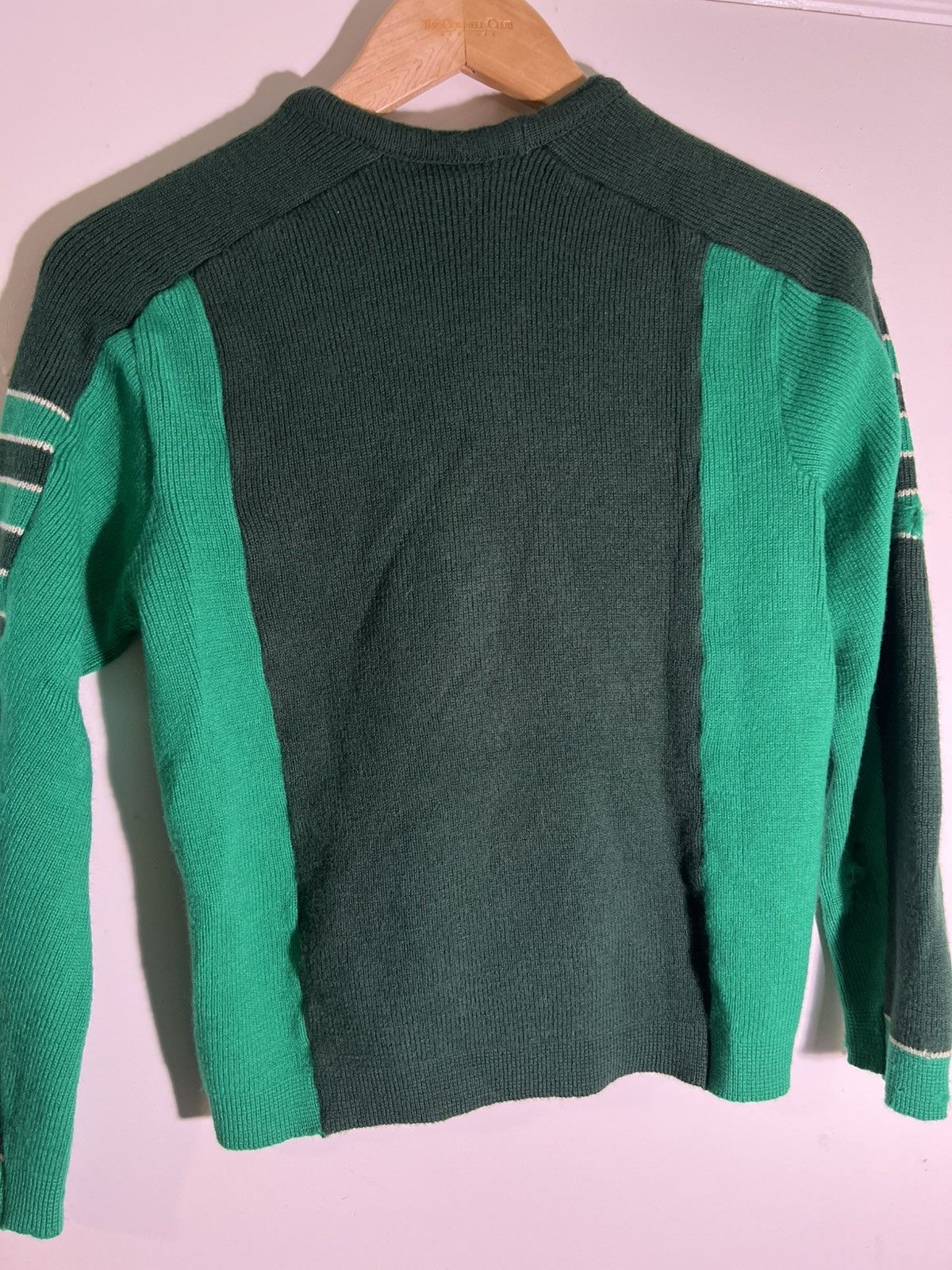 Vintage 70’s 80’s VTG Vintage Demetre Green Wool Retro Indie Sweater Size US M / EU 48-50 / 2 - 5 Thumbnail