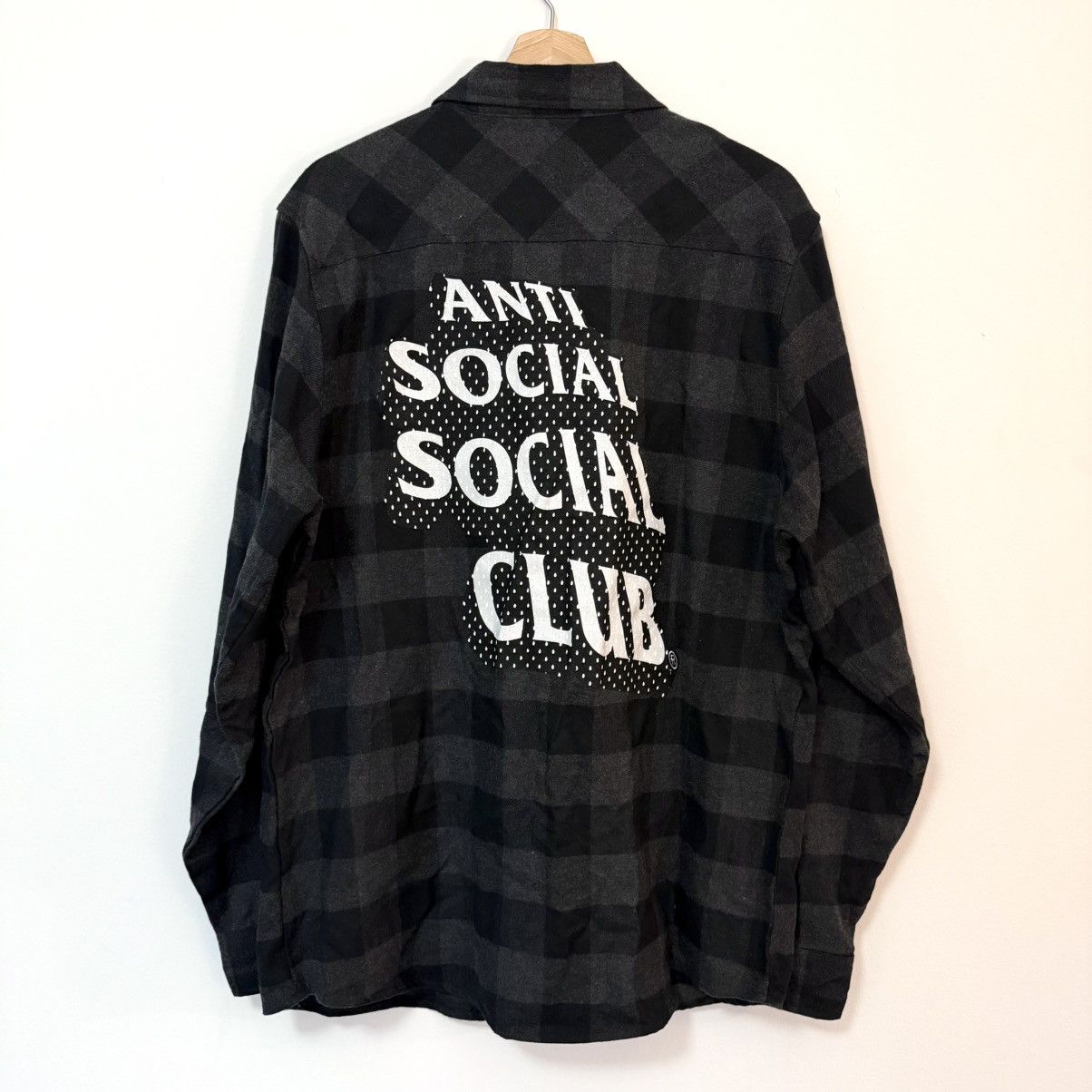 Anti Social Social Club Anti Social Social Club FW22 Happiest Place On Earth Flannel Size US XL / EU 56 / 4 - 4 Thumbnail
