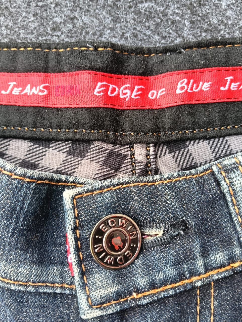 Edwin EDWIN EDGE–Crazy fade, true vintage vibes. Rare Japan denim. Size US 30 / EU 46 - 7 Thumbnail